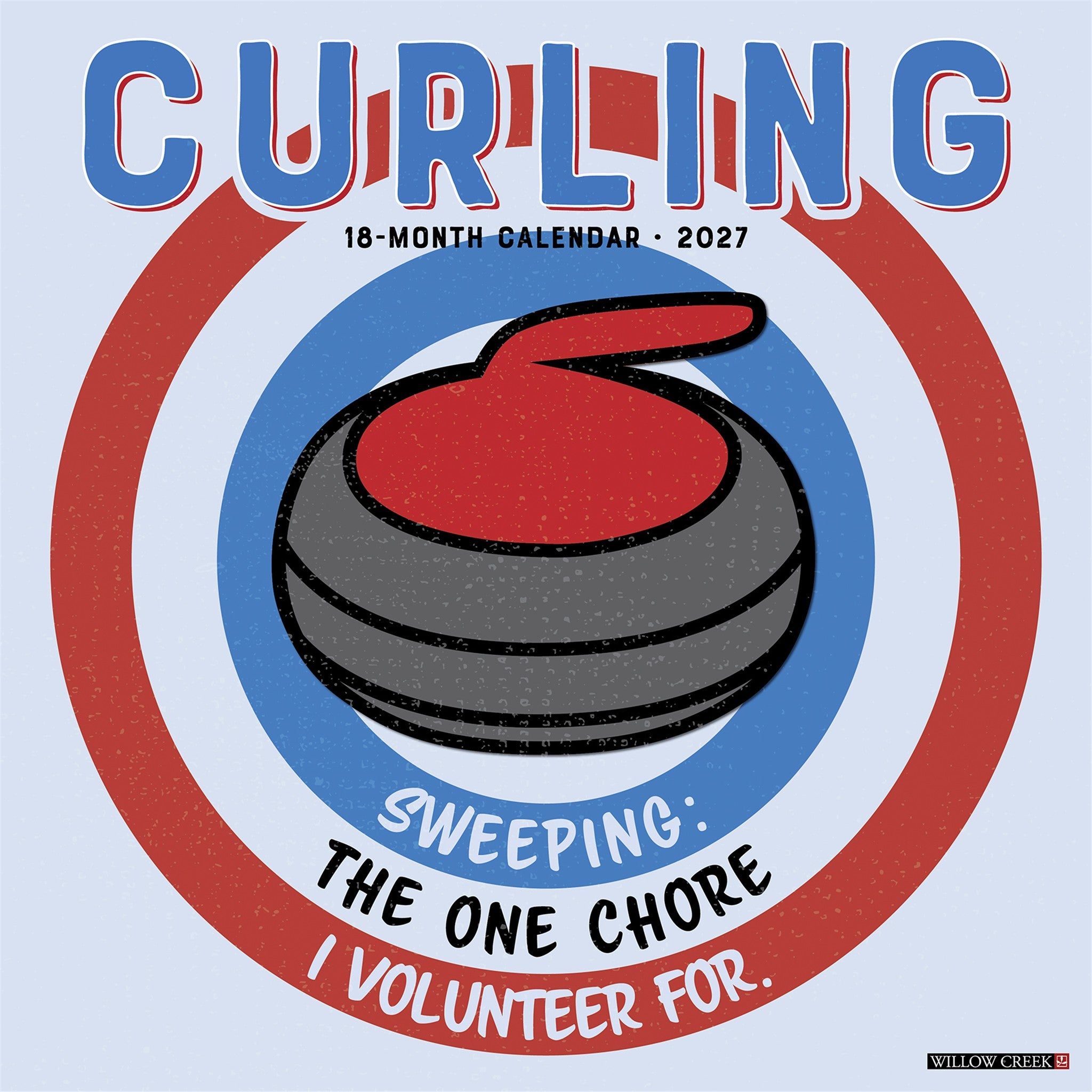 Curling 2027 Wall Calendar
