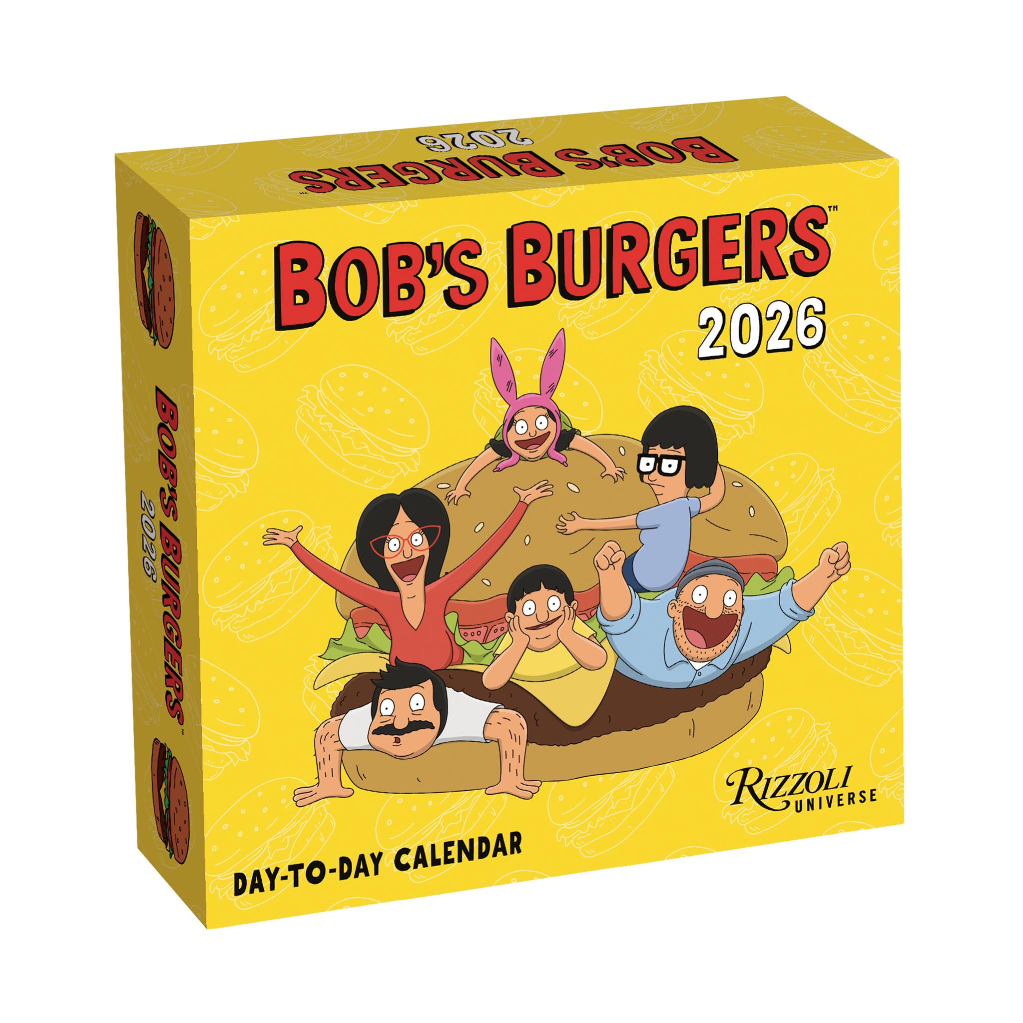 Bob's Burgers 2026 Box Calendar