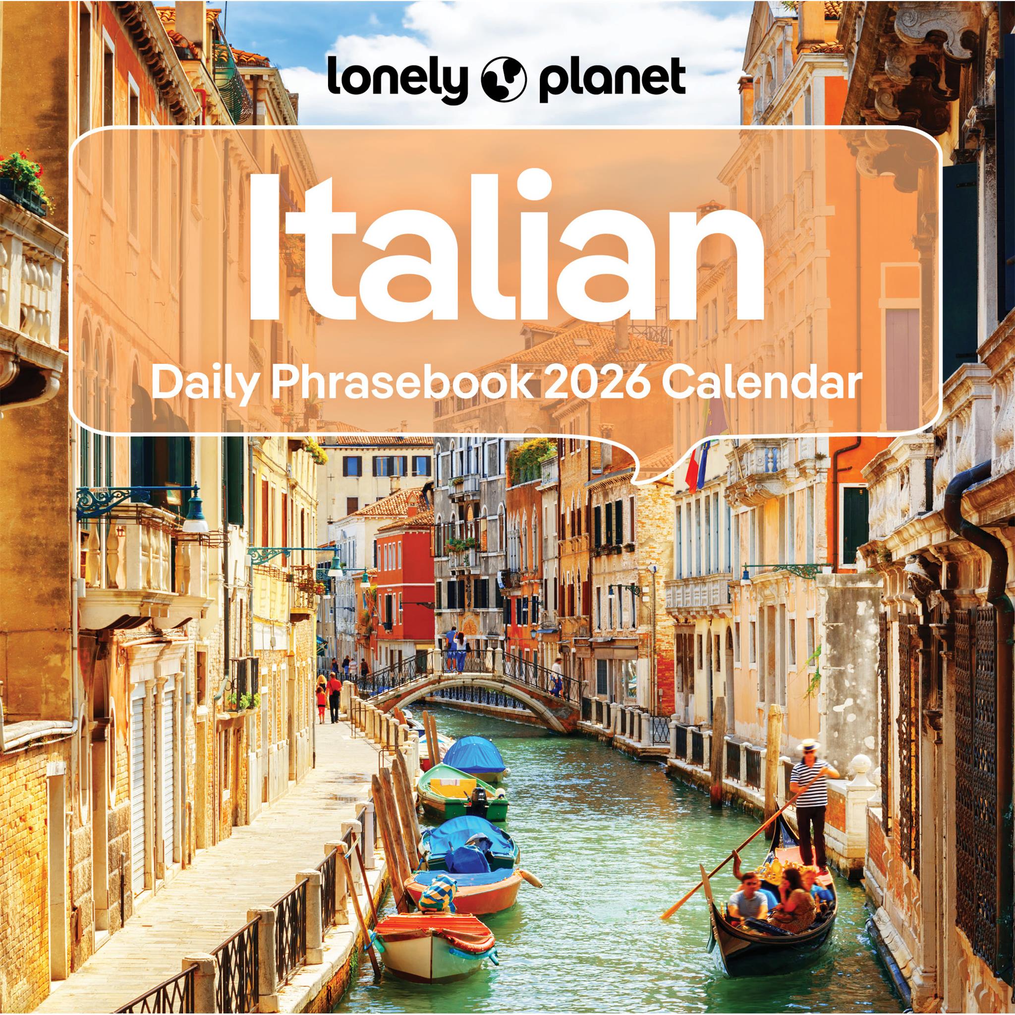 Lonely Planet: Italian Phrasebook 2026 Box Calendar - Online Only