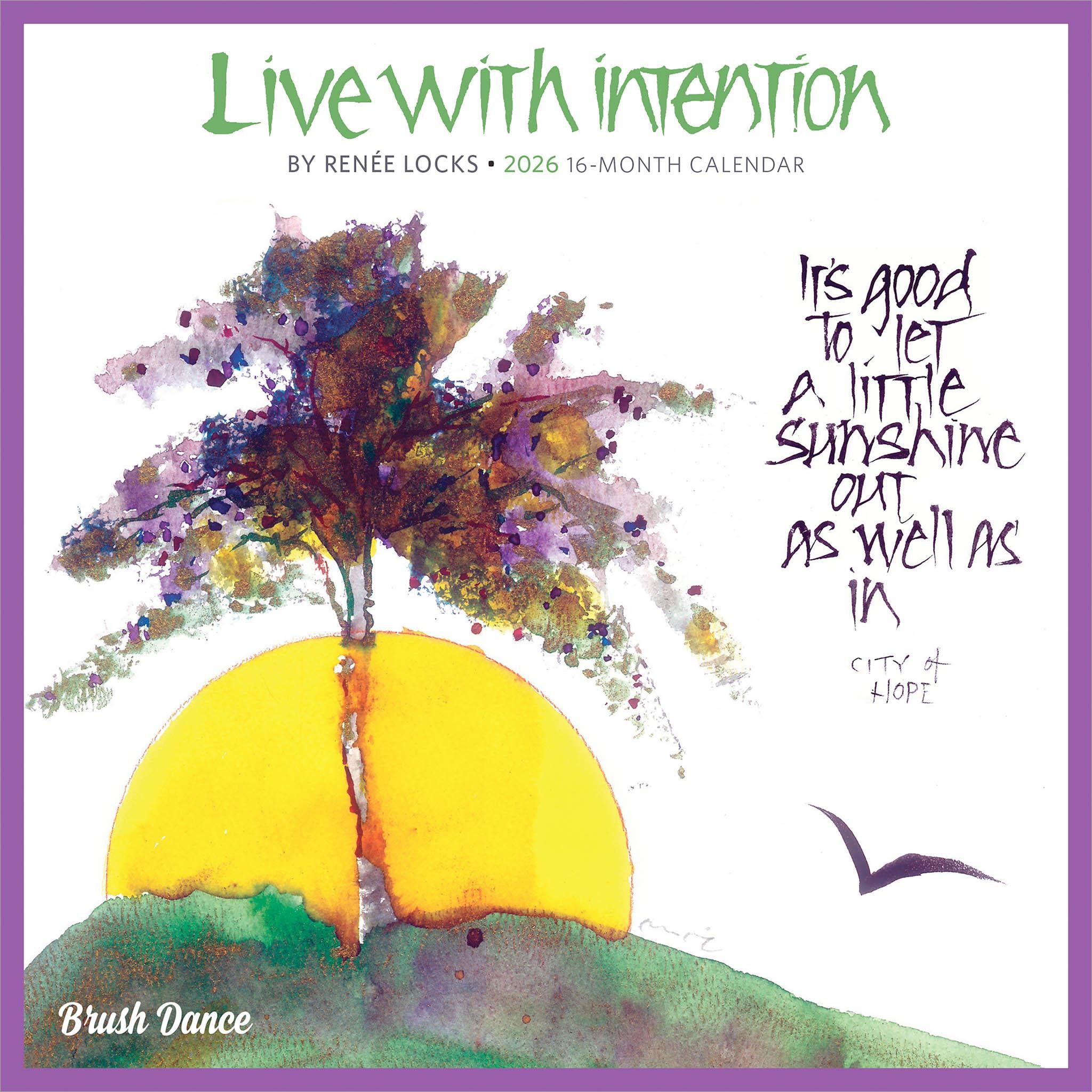 Live With Intention 2026 Mini Calendar