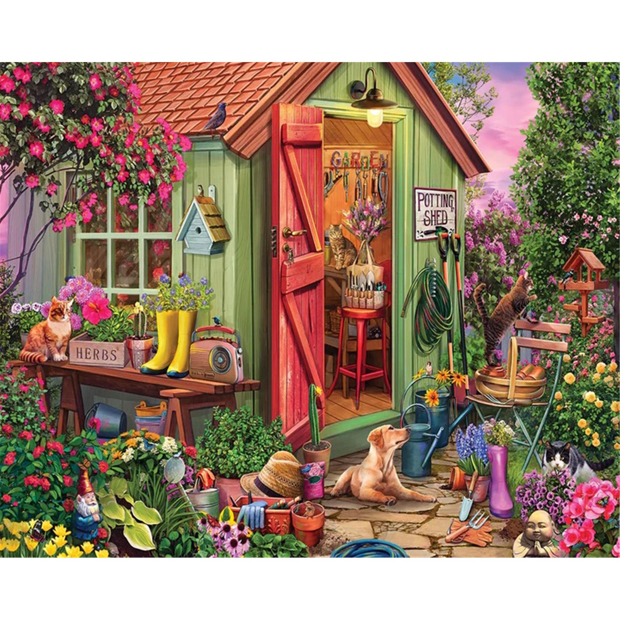 The Potting Shed 1000 Piece Puzzle