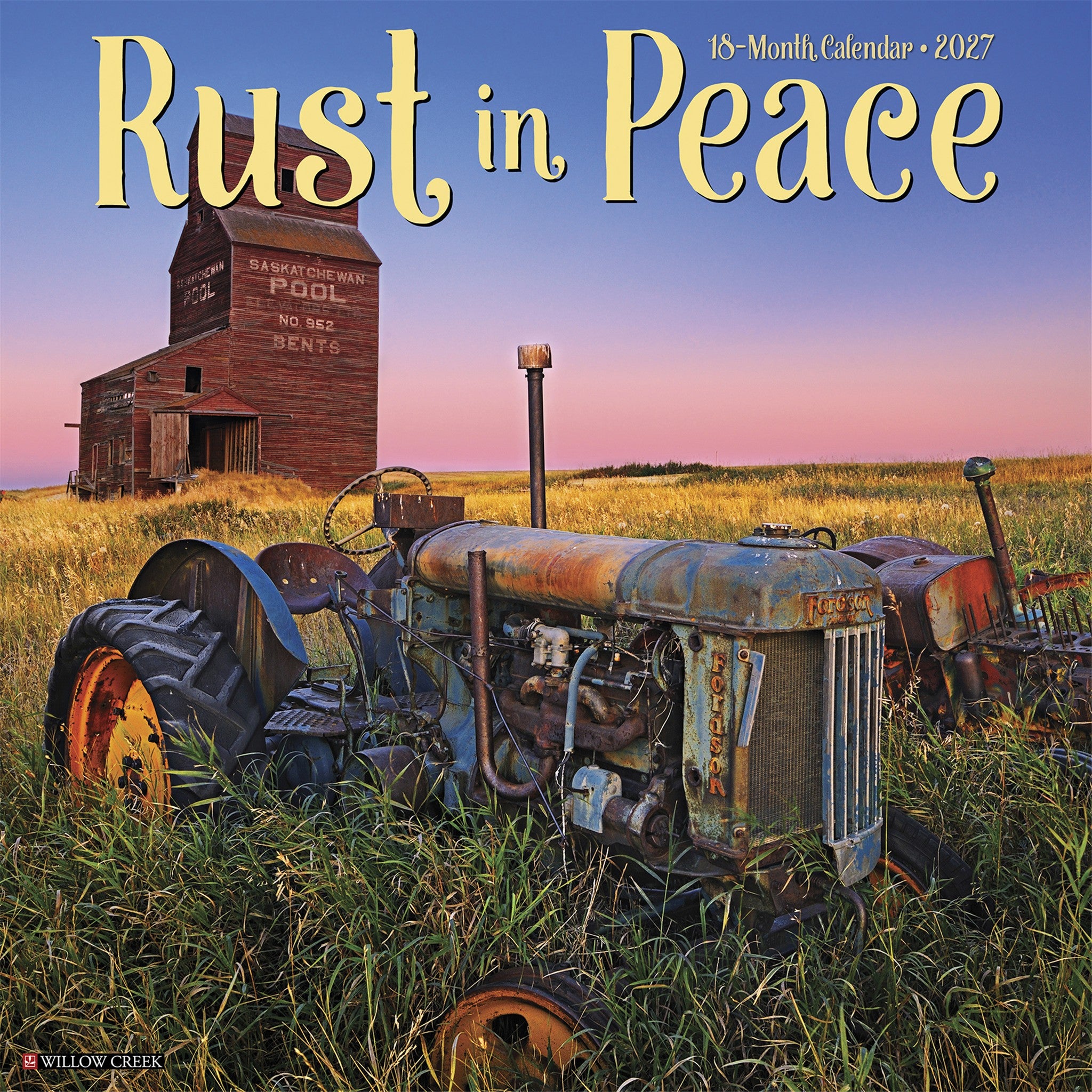 Rust in Peace 2027 Wall Calendar