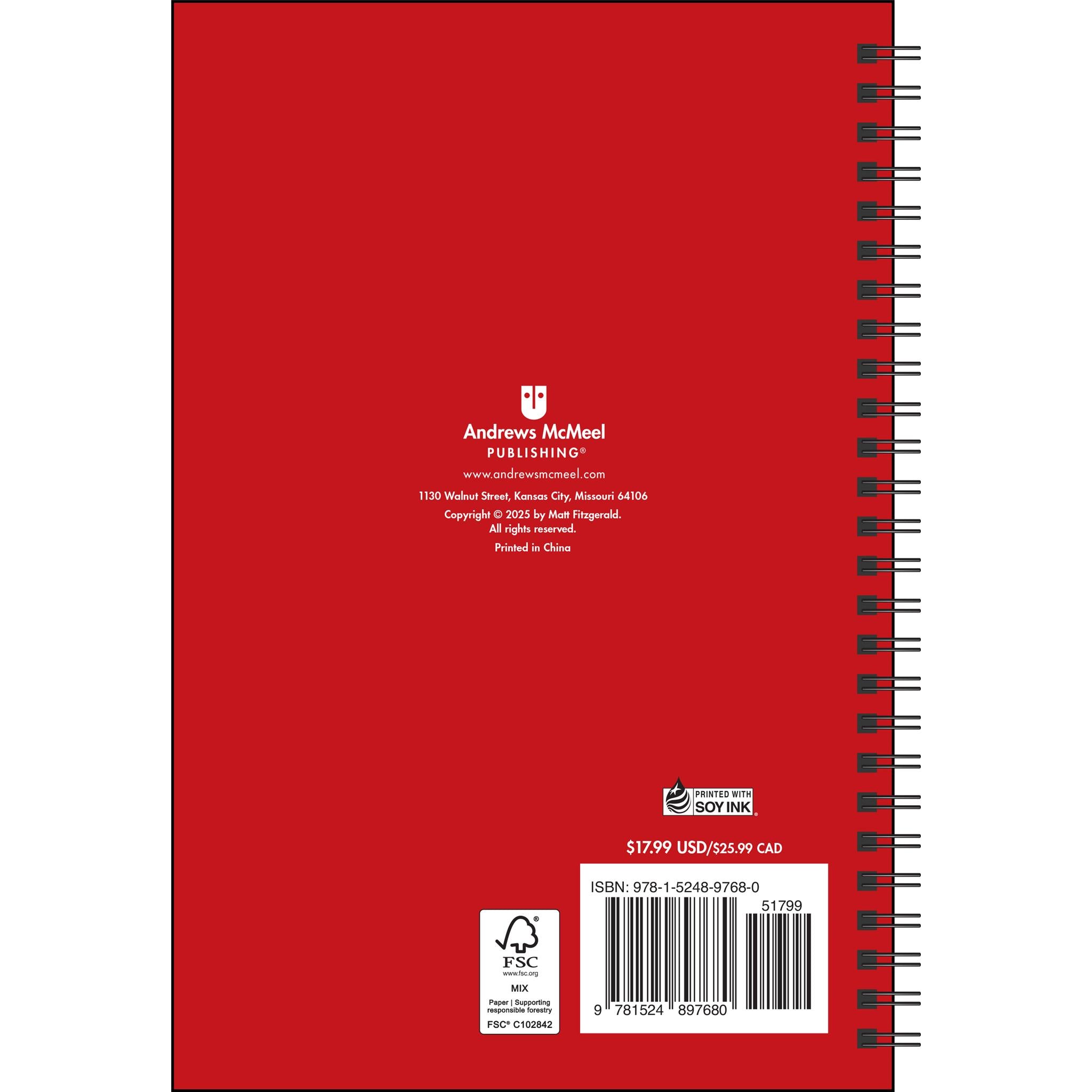 Complete Runner's Log 2026 Engagement Calendar