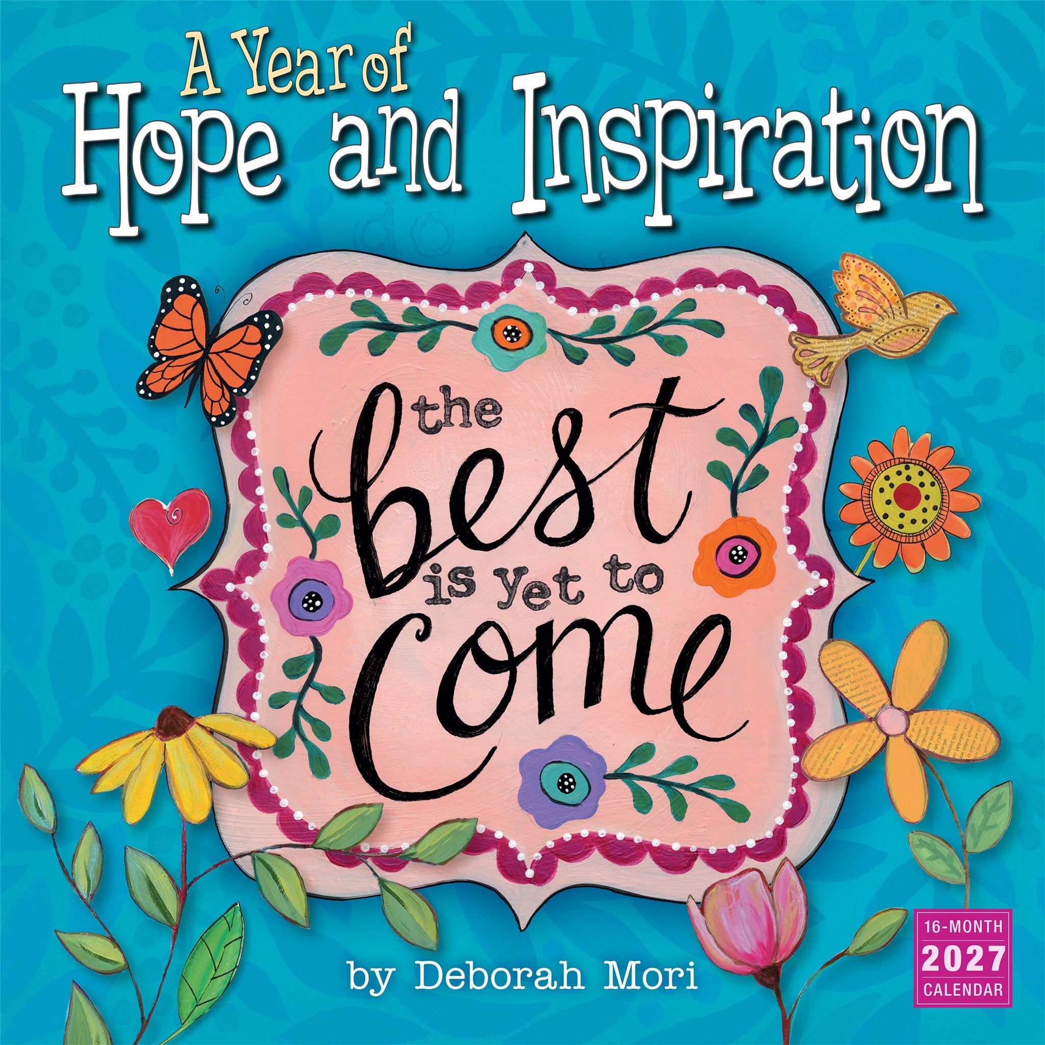 A Year of Hope and Inspiration 2027 Wall Calendar