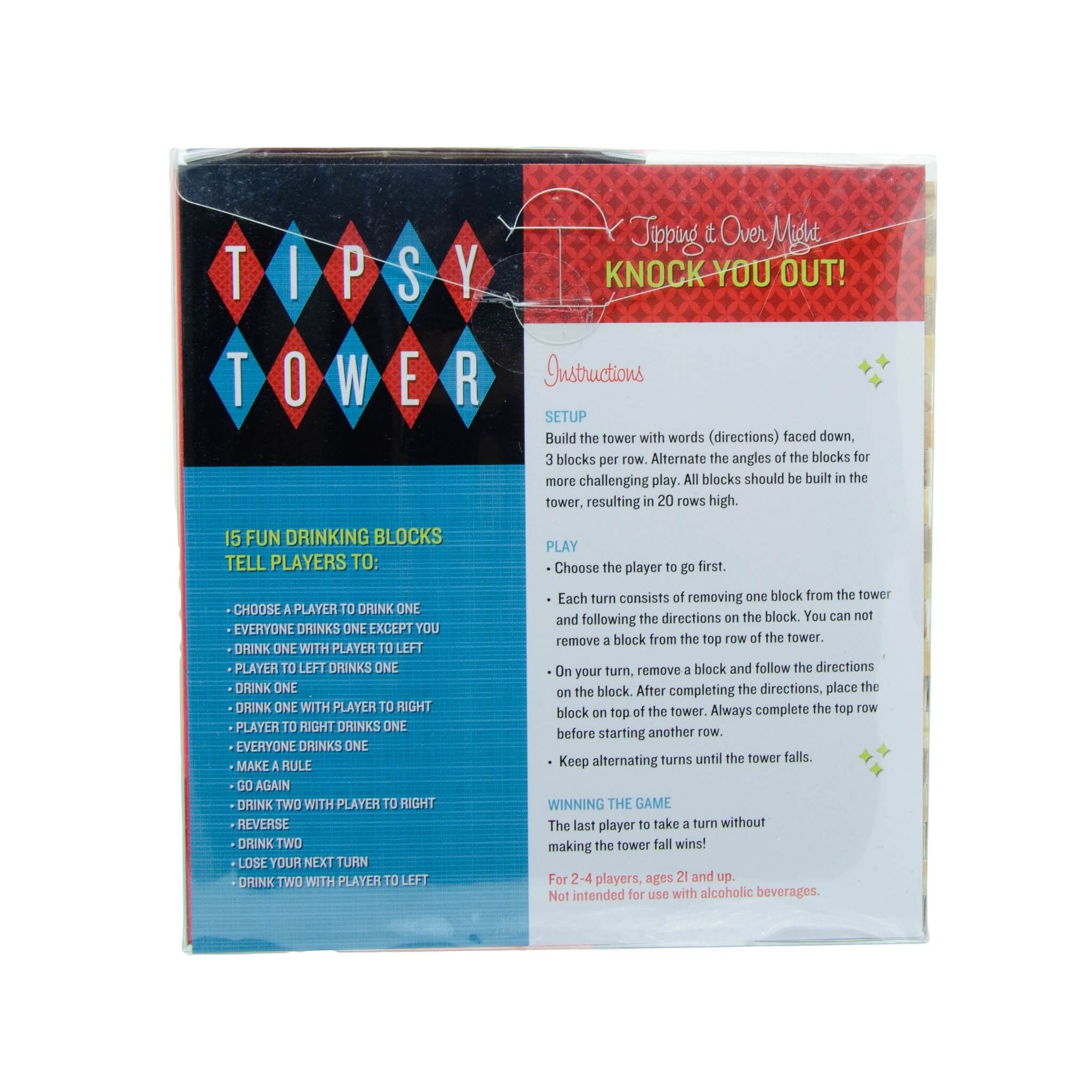 Tipsy Tower Party Game - Calendar Club Canada