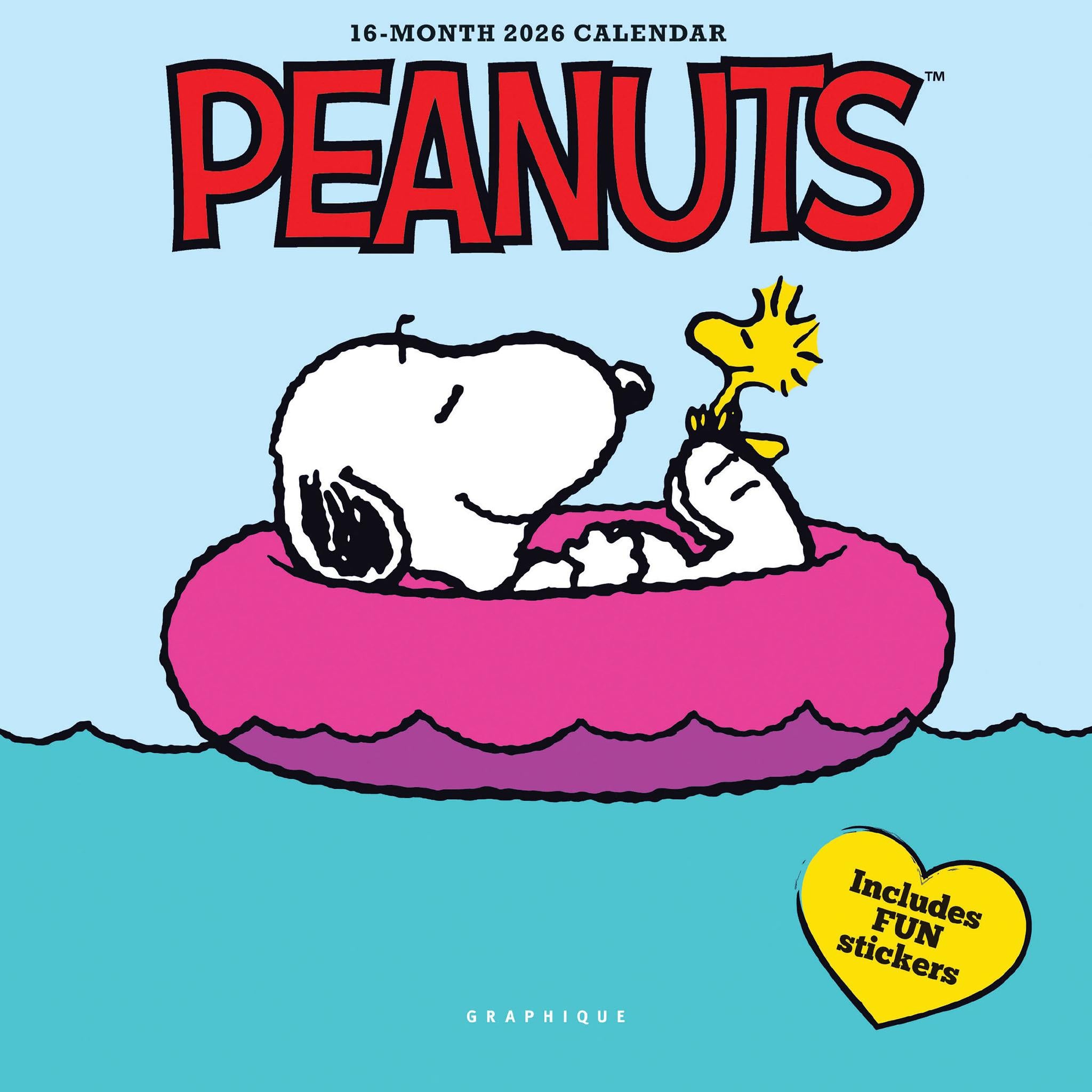 Peanuts 2026 Mini Calendar - Online Only