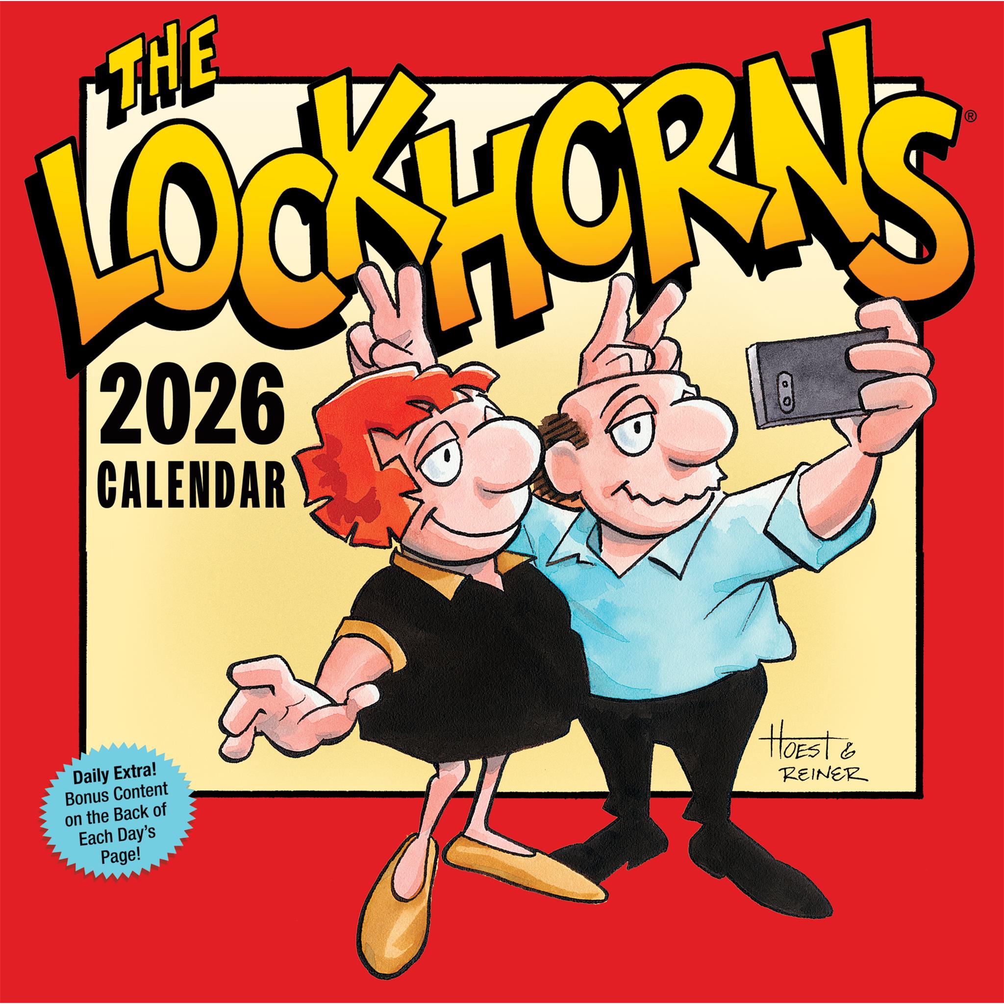 Lockhorns Laugh-A-Day 2026 Box Calendar
