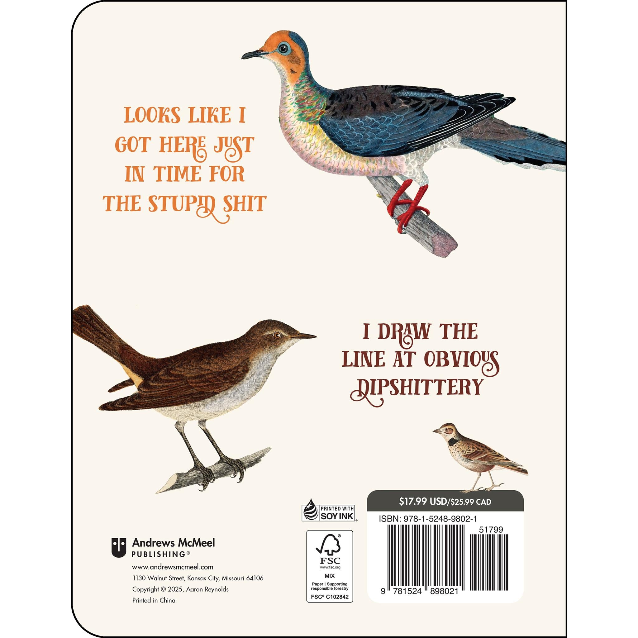 Effin' Birds 2026 Engagement Calendar