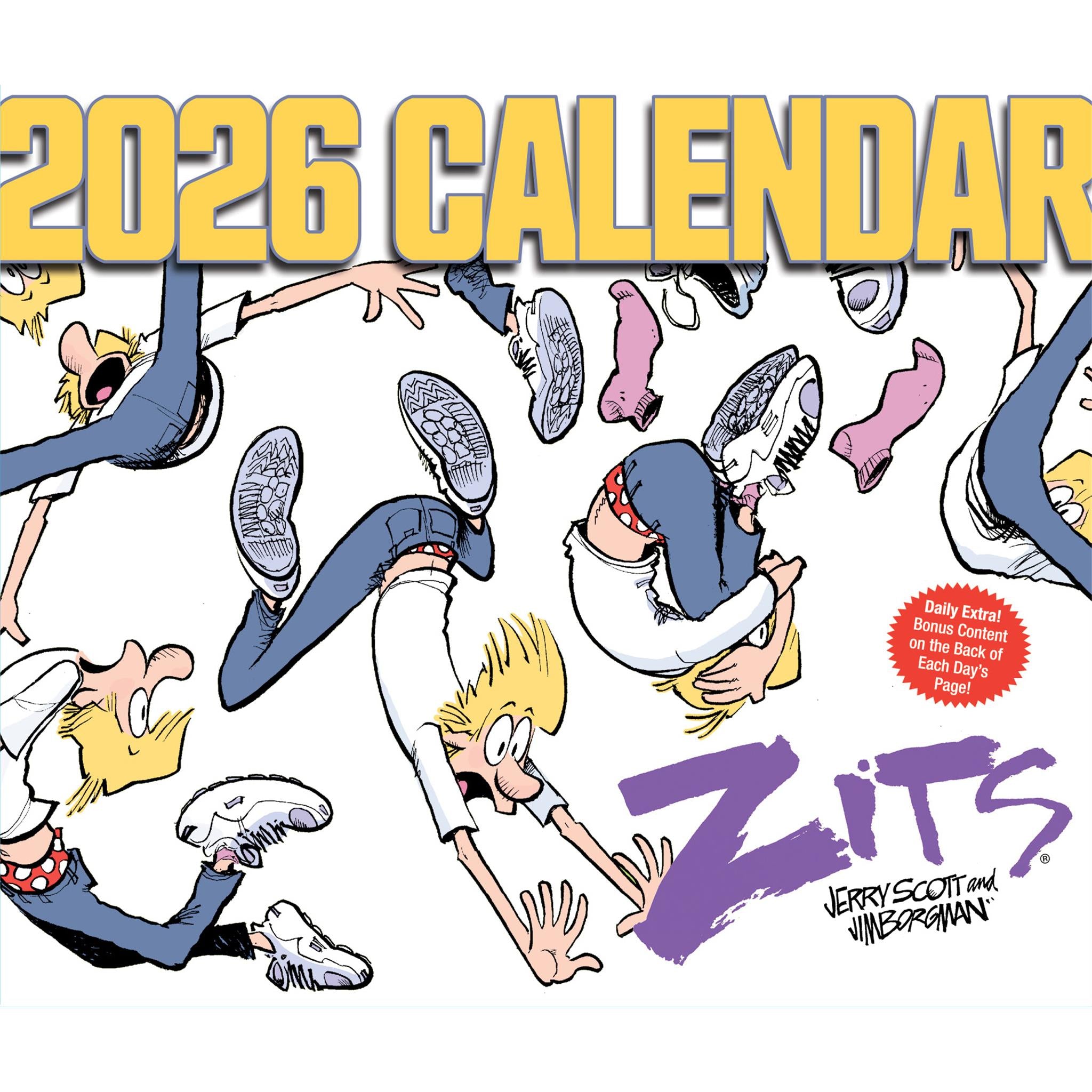 Zits 2026 Box Calendar