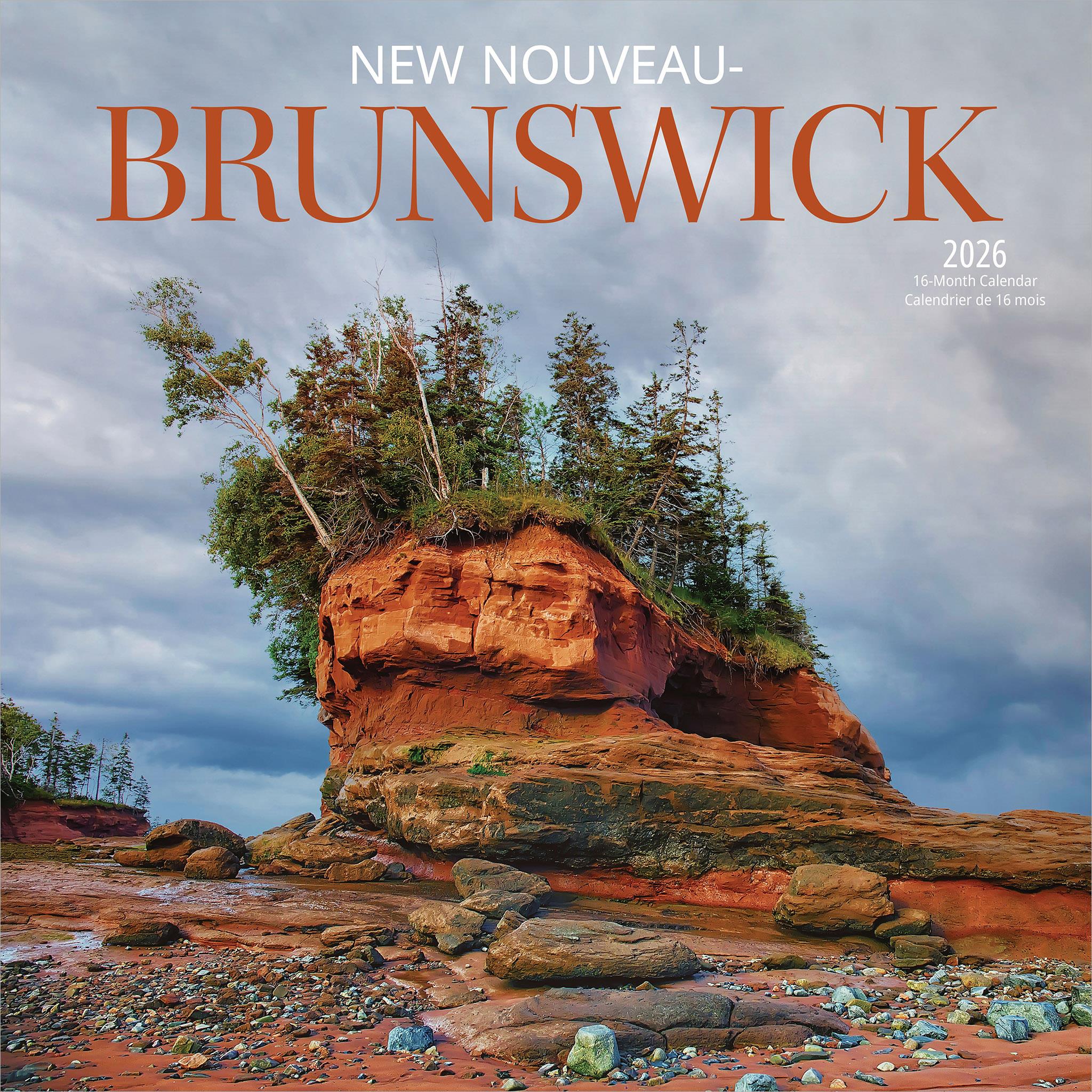 New Brunswick 2026 Wall Calendar