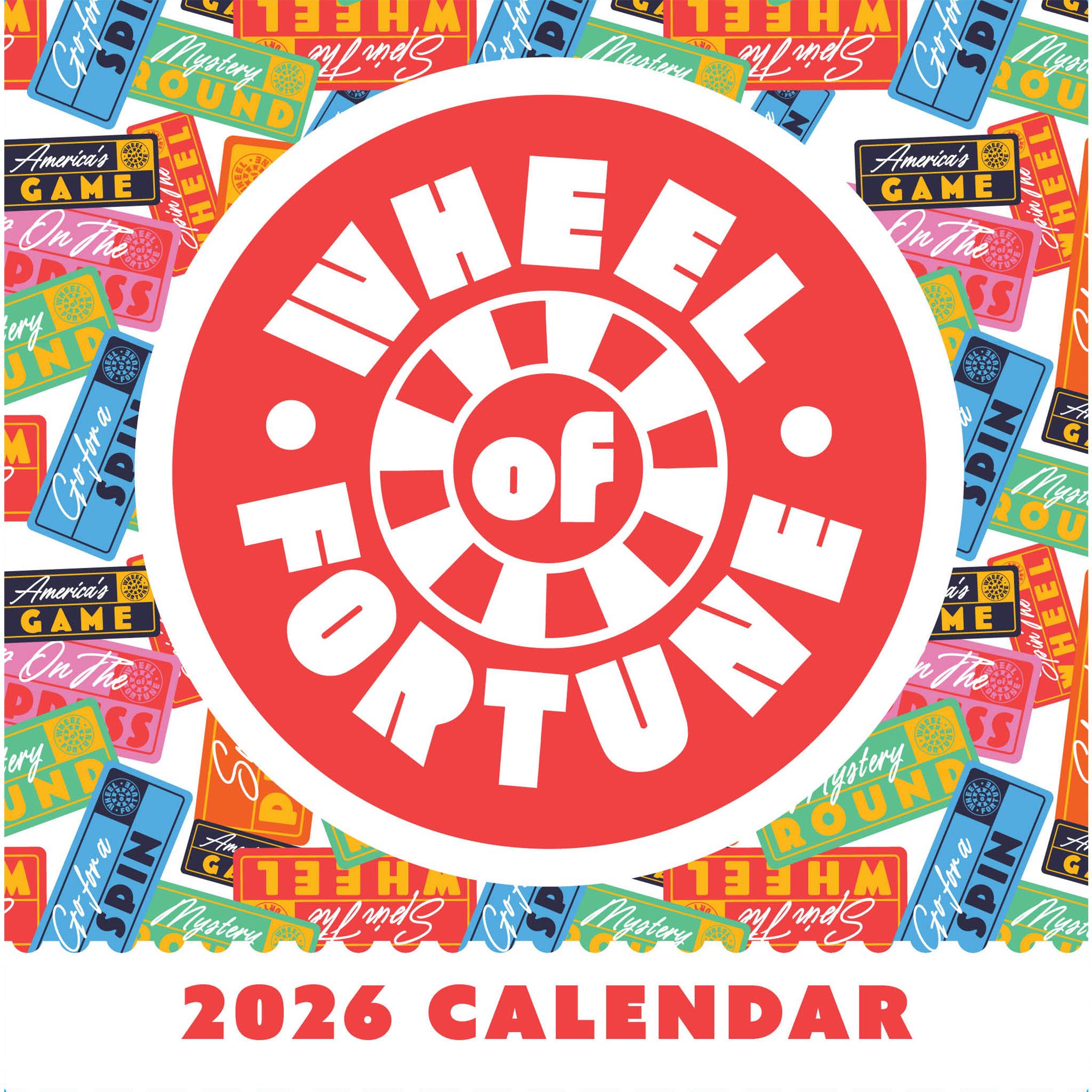 Wheel Of Fortune 2026 Box Calendar