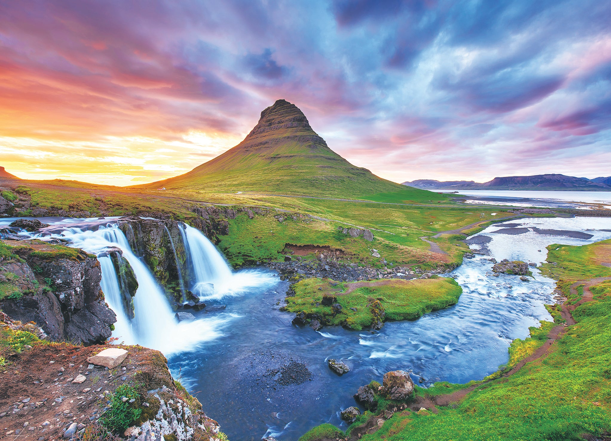 Kirkjufell Mountain Iceland 1000 Piece Puzzle