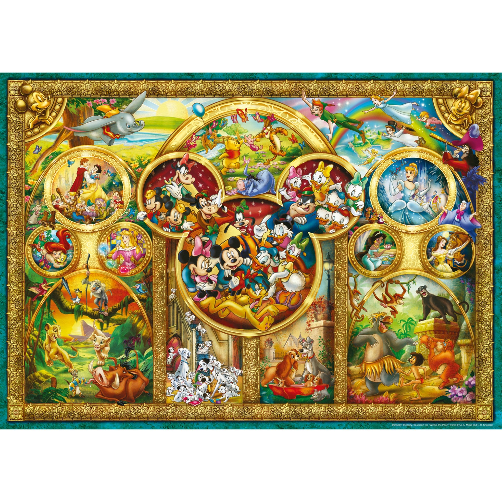 The Best Disney Themes 1000 Piece Puzzle - Calendar Club Canada