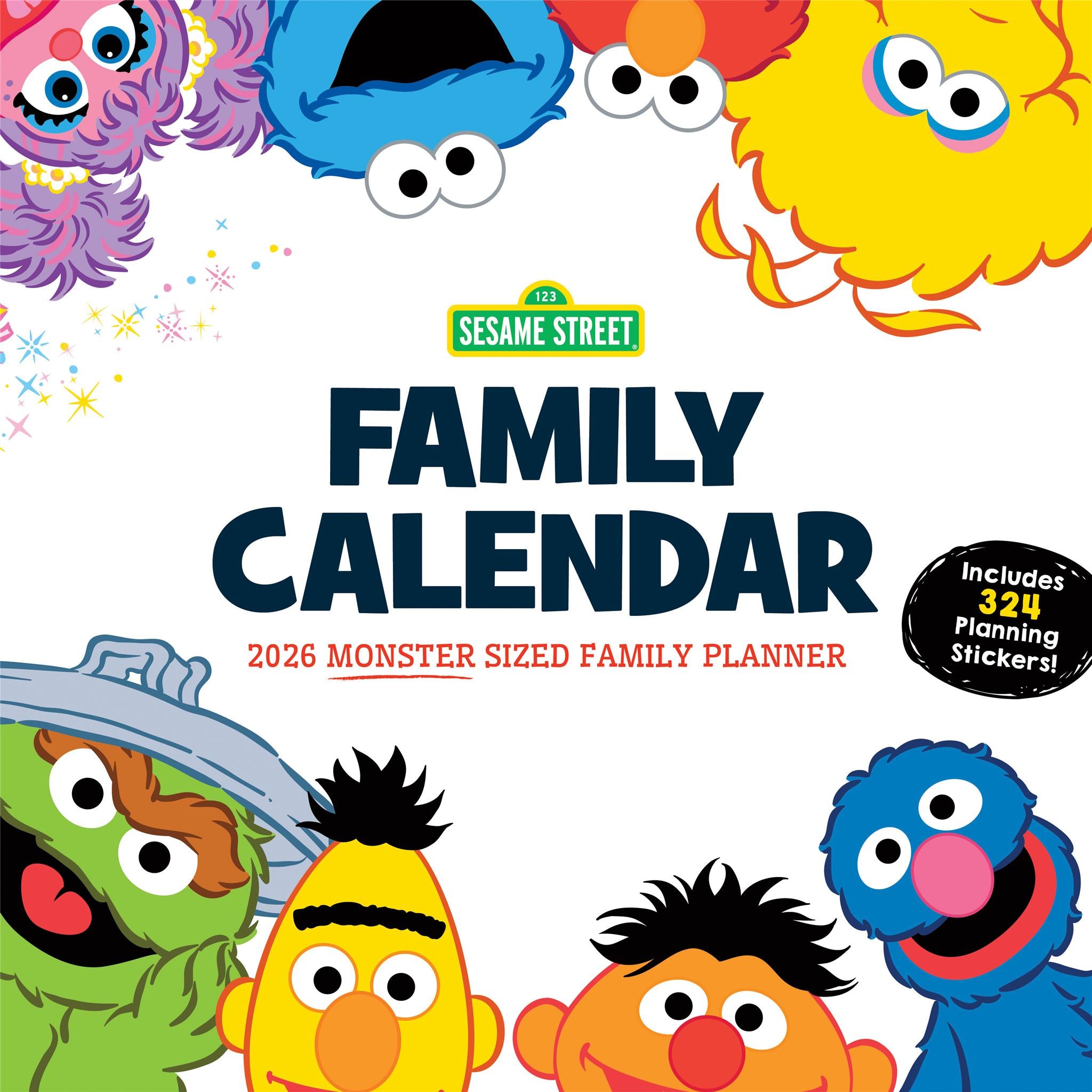 Sesame Street 2026 Wall Calendar - Online Only