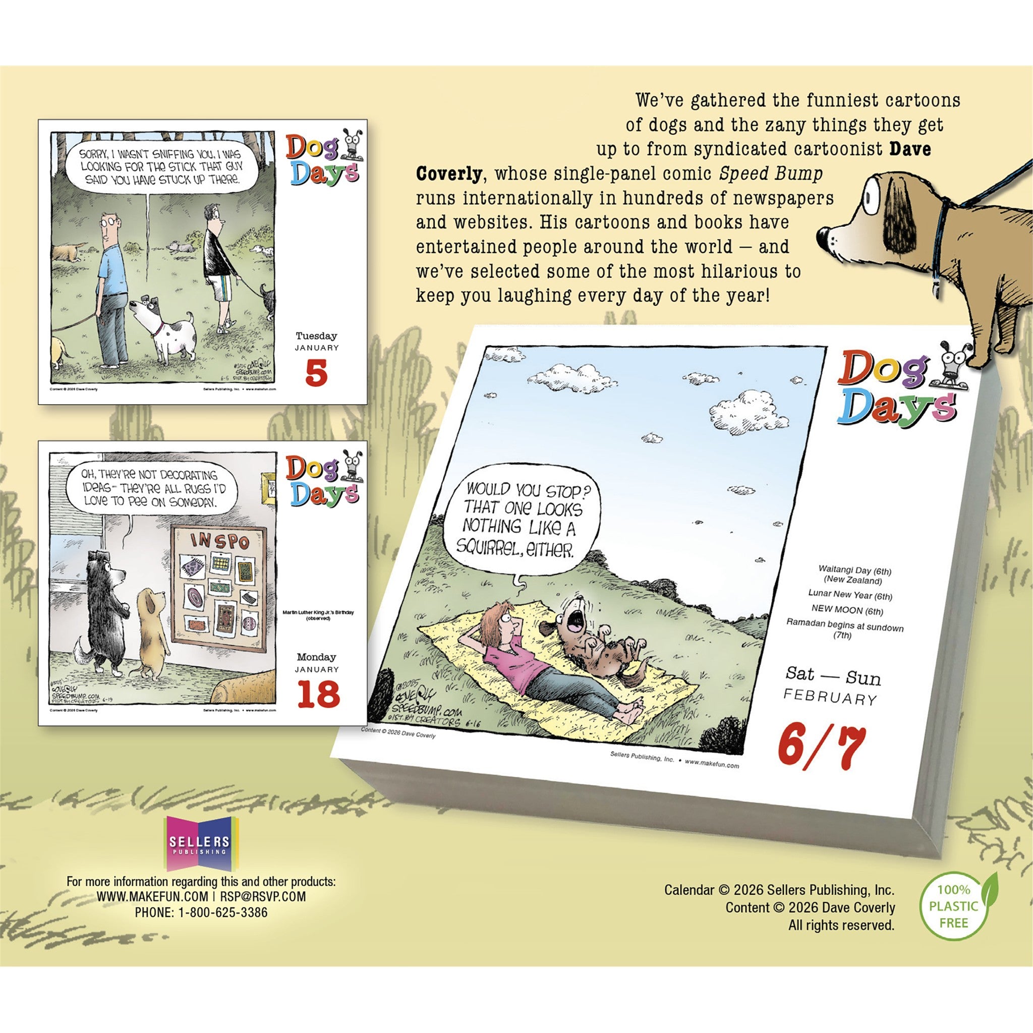 Dog Days 2027 Box Calendar