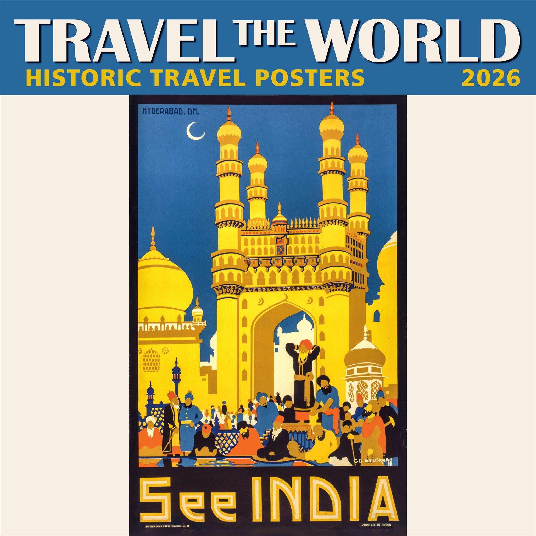 Travel The World 2026 Mini Calendar