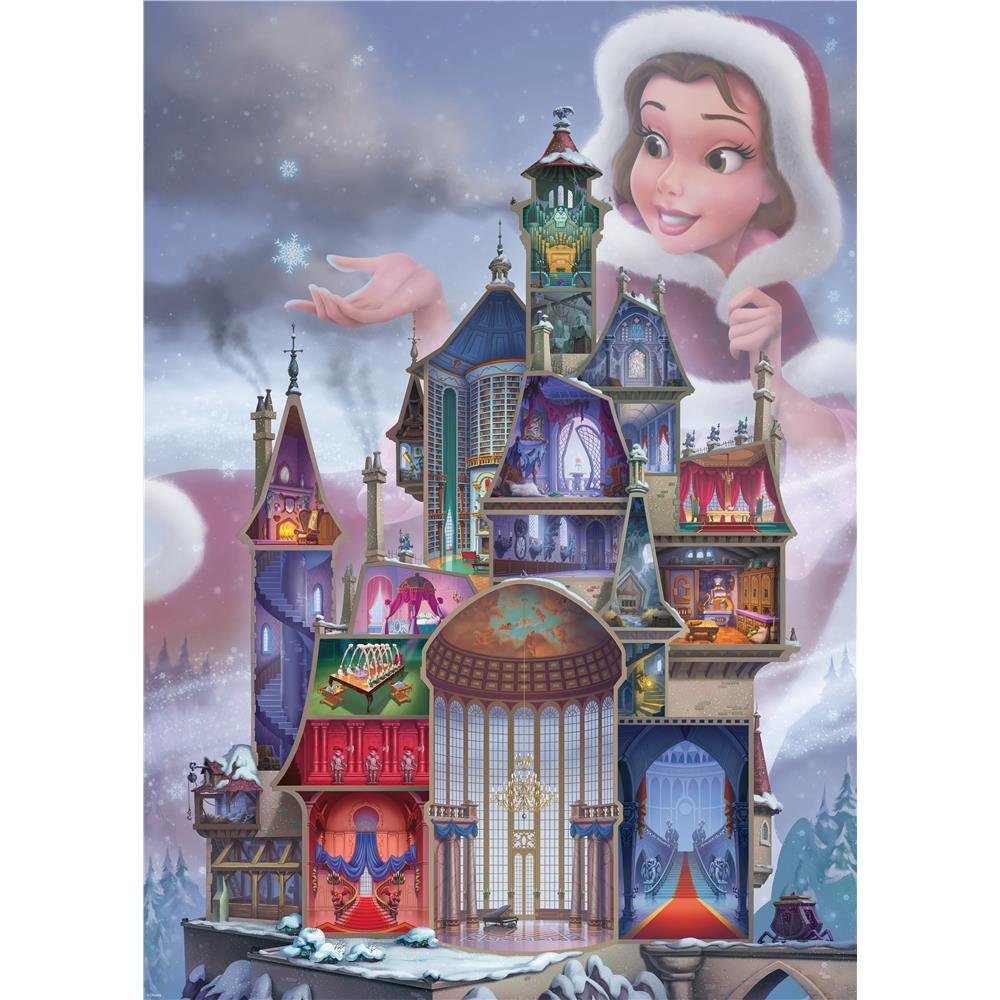 Belle Disney Castle Jigsaw Puzzle (1000 Piece) - Online Exclusive