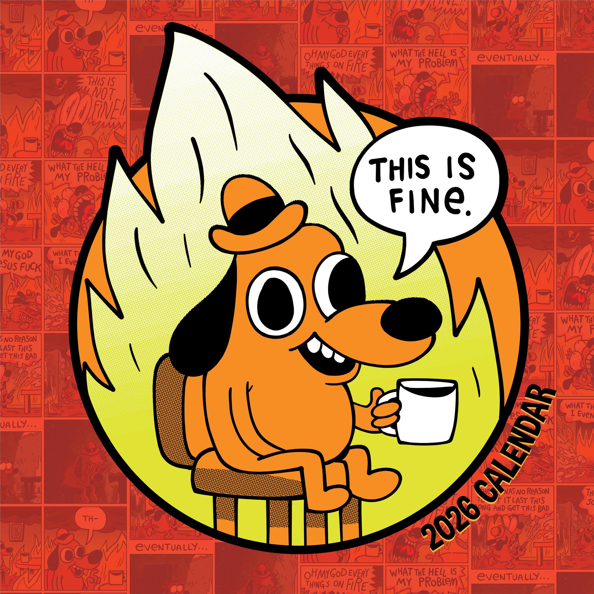 This is Fine 2026 Wall Calendar