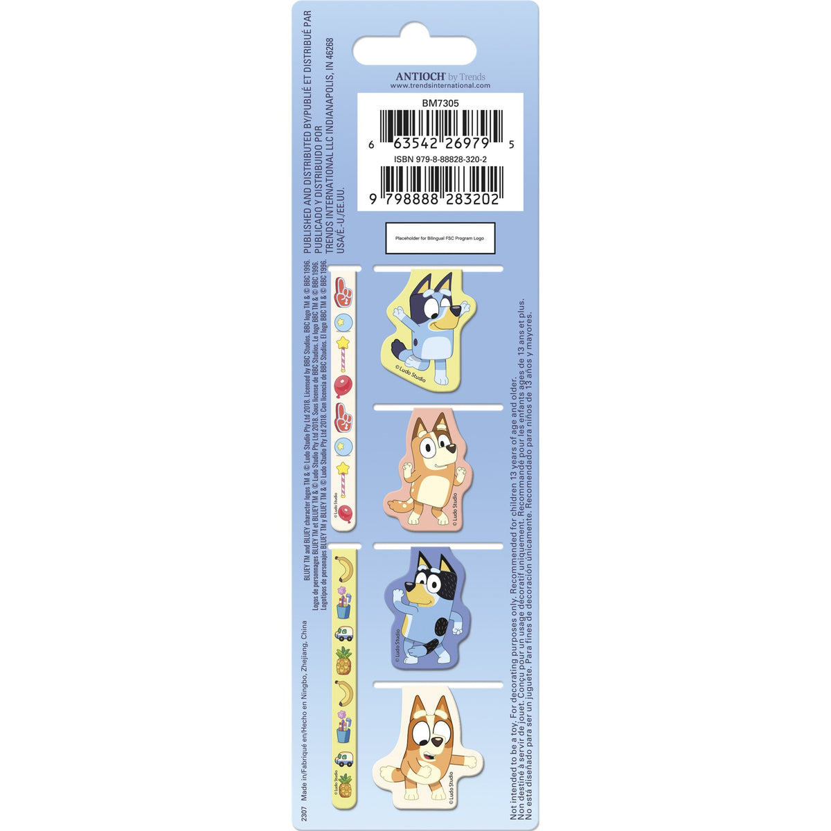 Bluey Magnetic Page Clips - Online Only