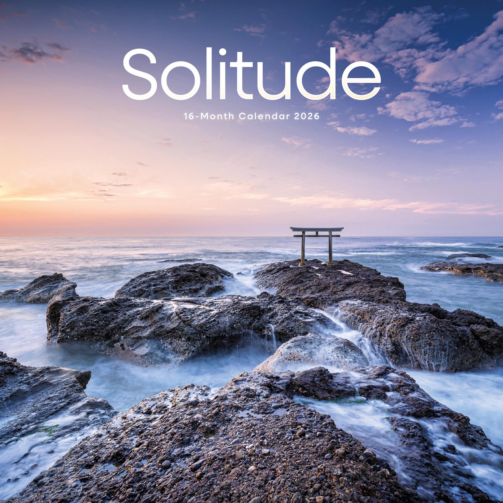 Solitude 2026 Wall Calendar