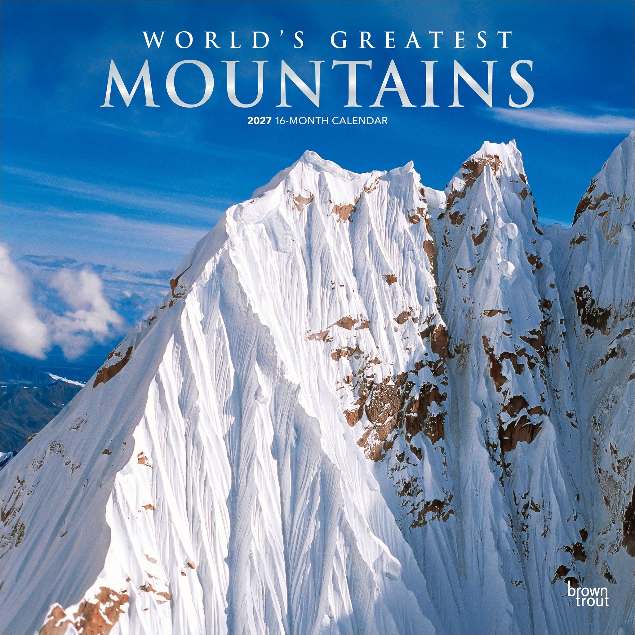 World's Greatest Mountains 2027 Wall Calendar - Online Only