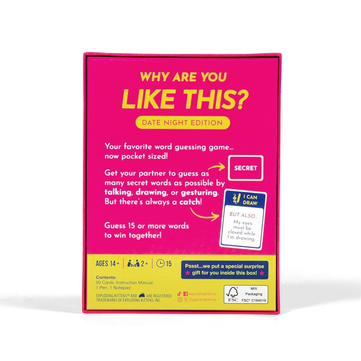 Why Are You Like This? Date Night Grab & Game