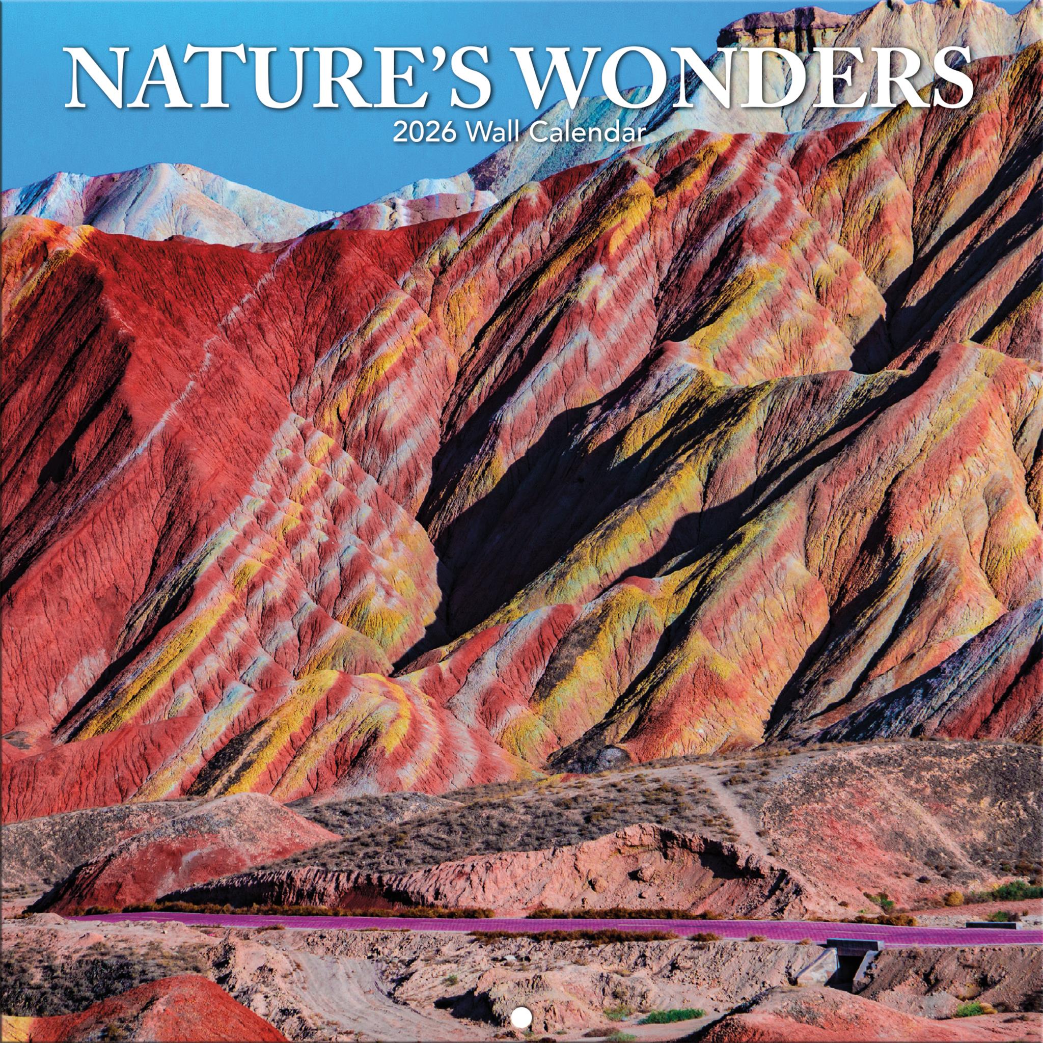 Natures Wonders Mini  2026 Calendar