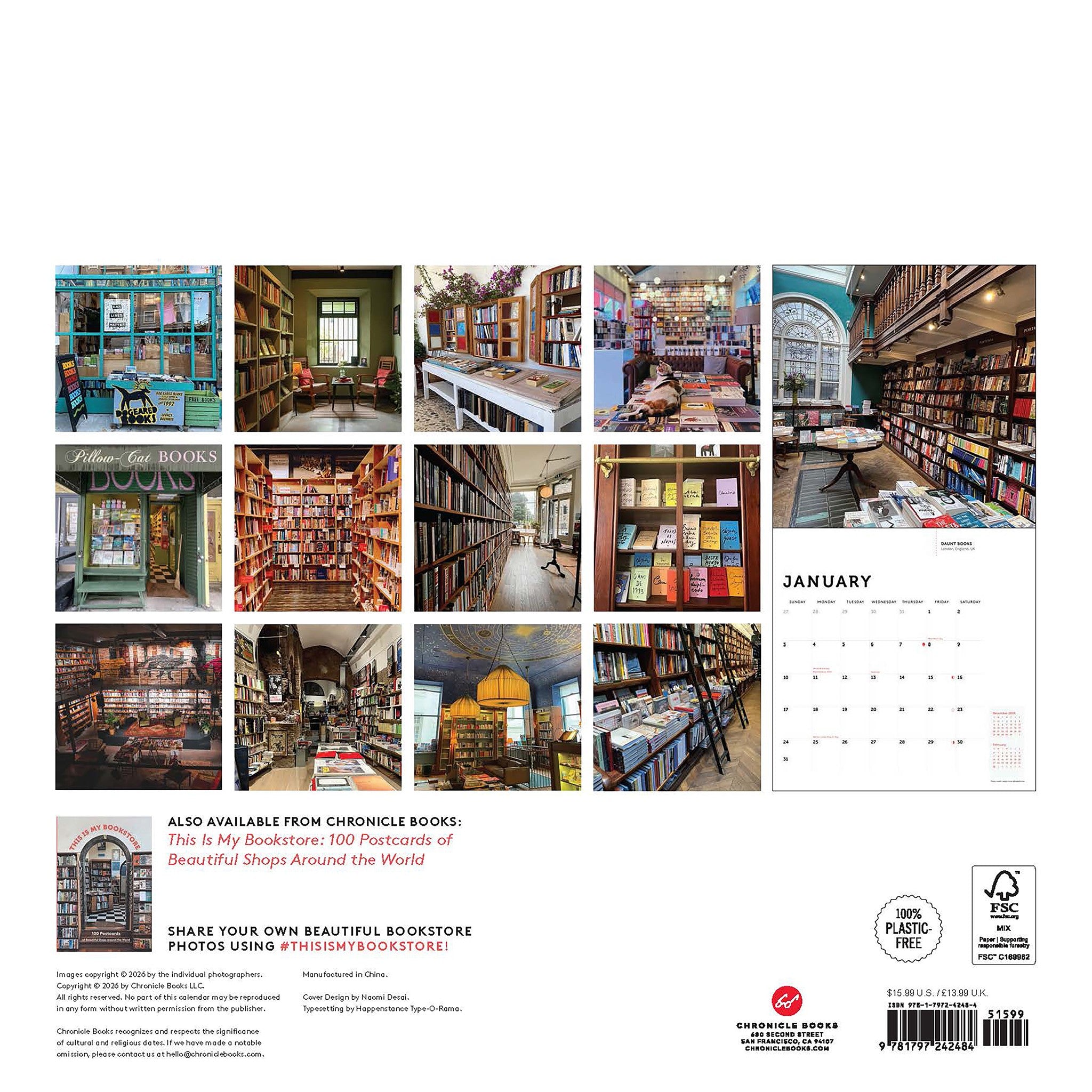 This Is My Bookstore 2027 Wall Calendar - Online Only