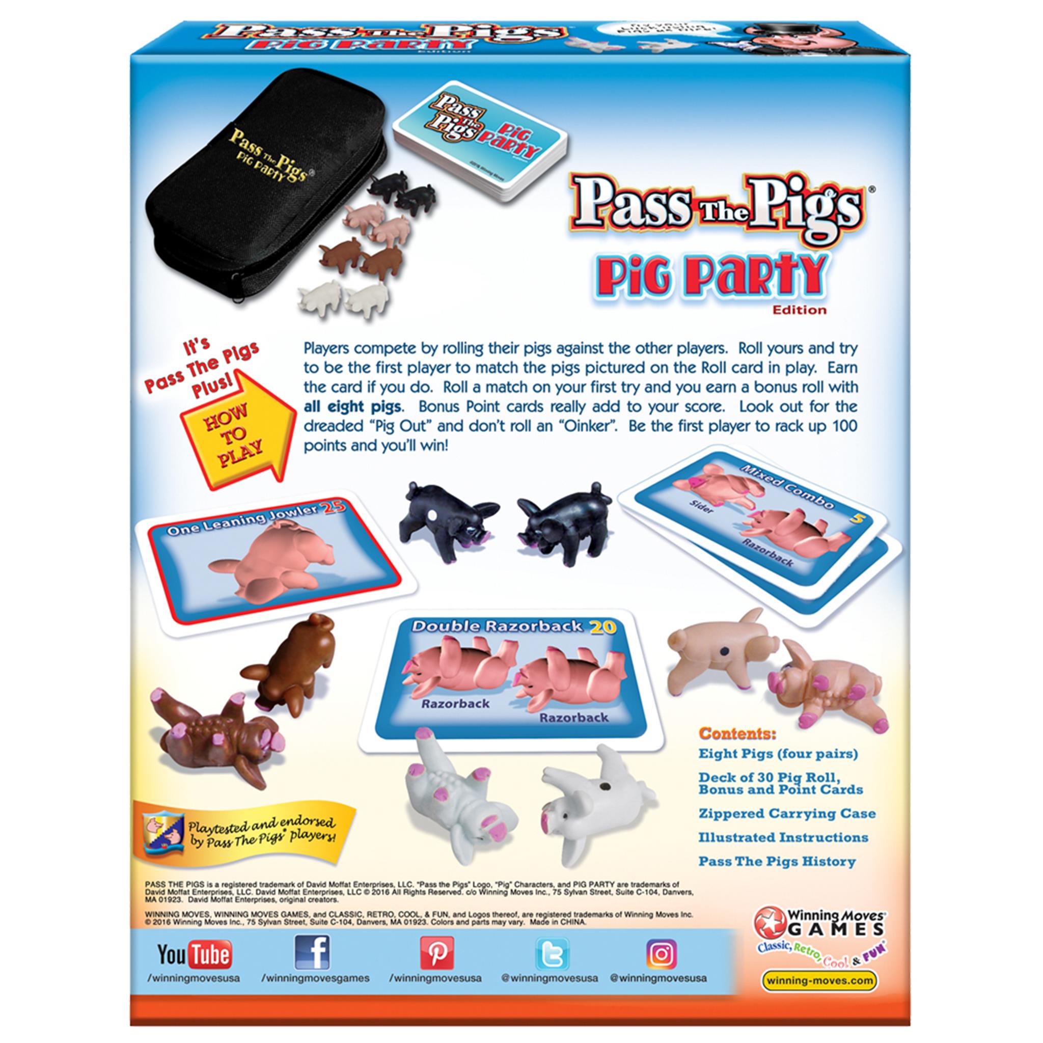 Pig Party Pass the Pigs - Calendar Club Canada