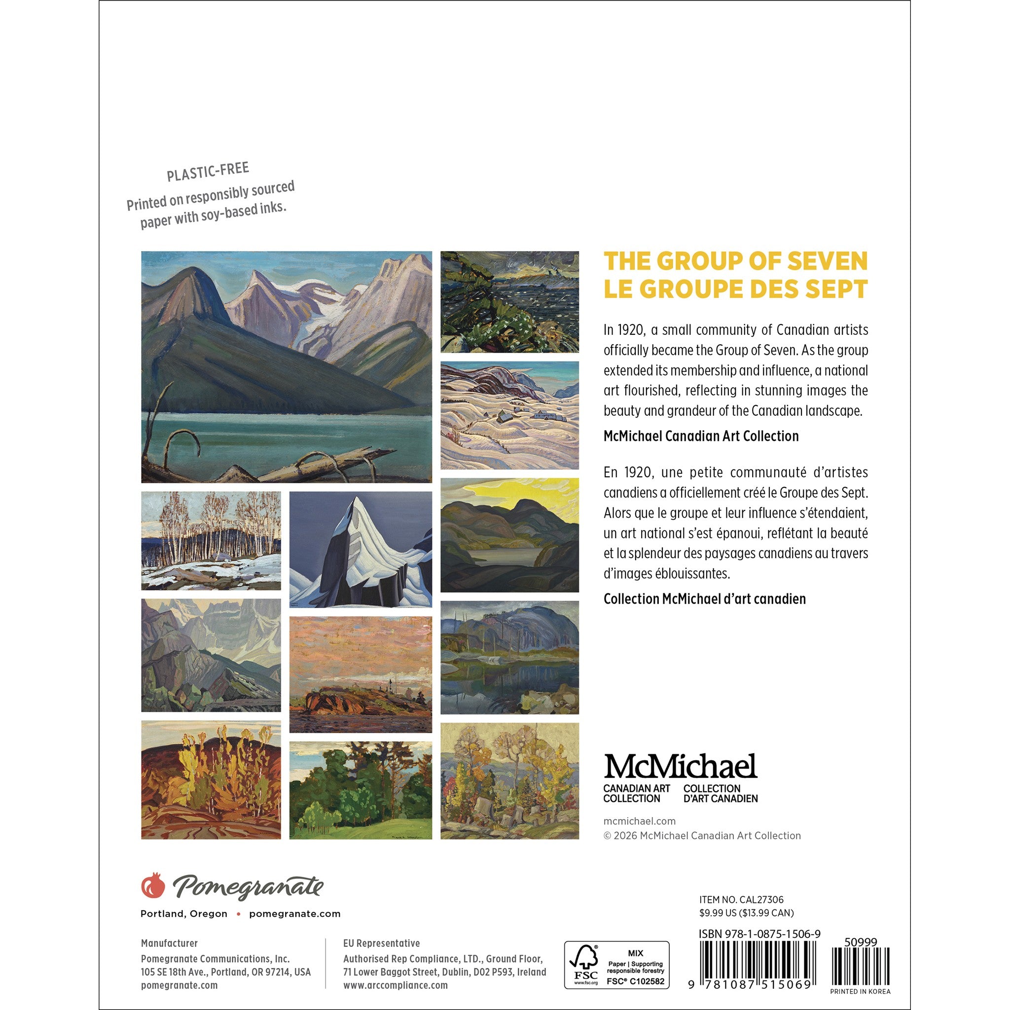 The Group of Seven 2027 Mini Calendar