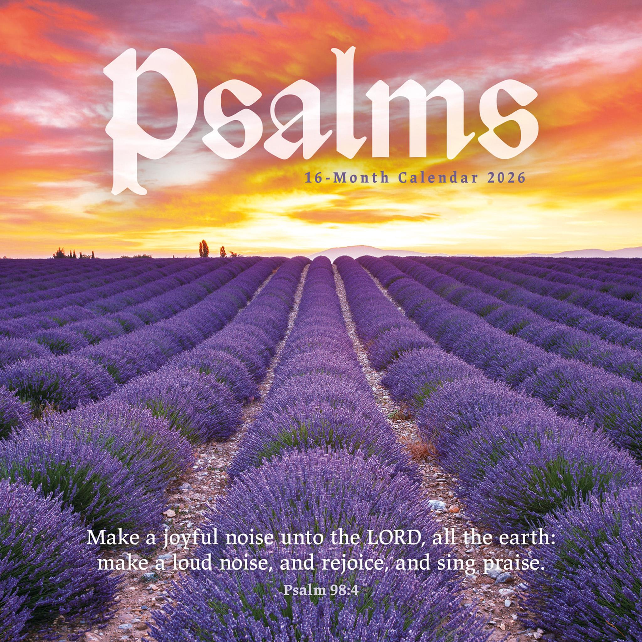 Psalms 2026 Mini Calendar