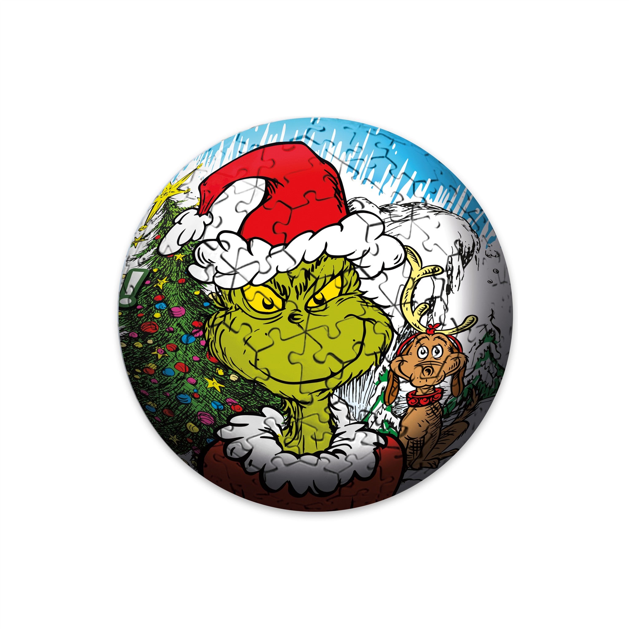 Grinch 3D Sphere 212 Piece Puzzle