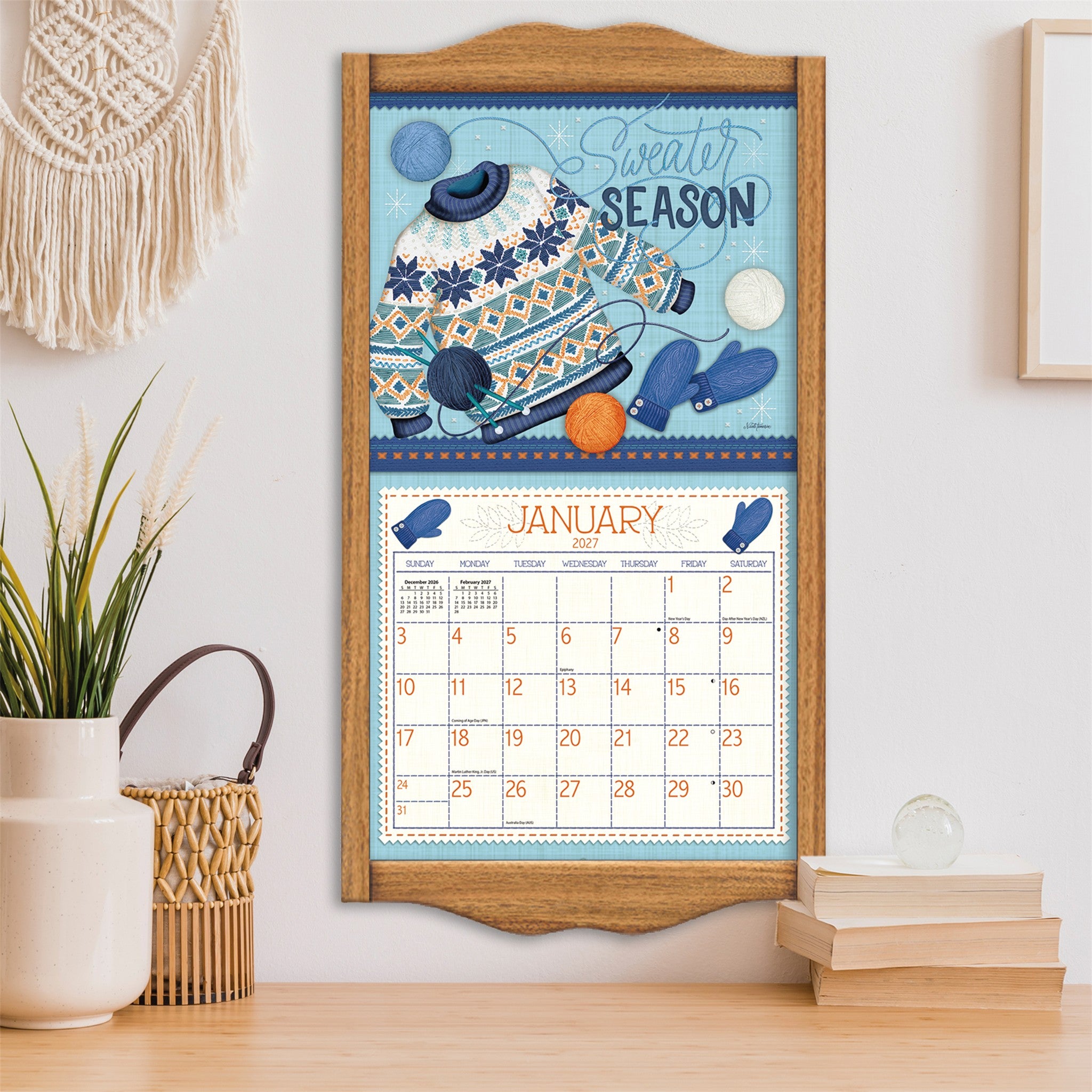 Handmade Happiness 2027 Wall Calendar - Online Only