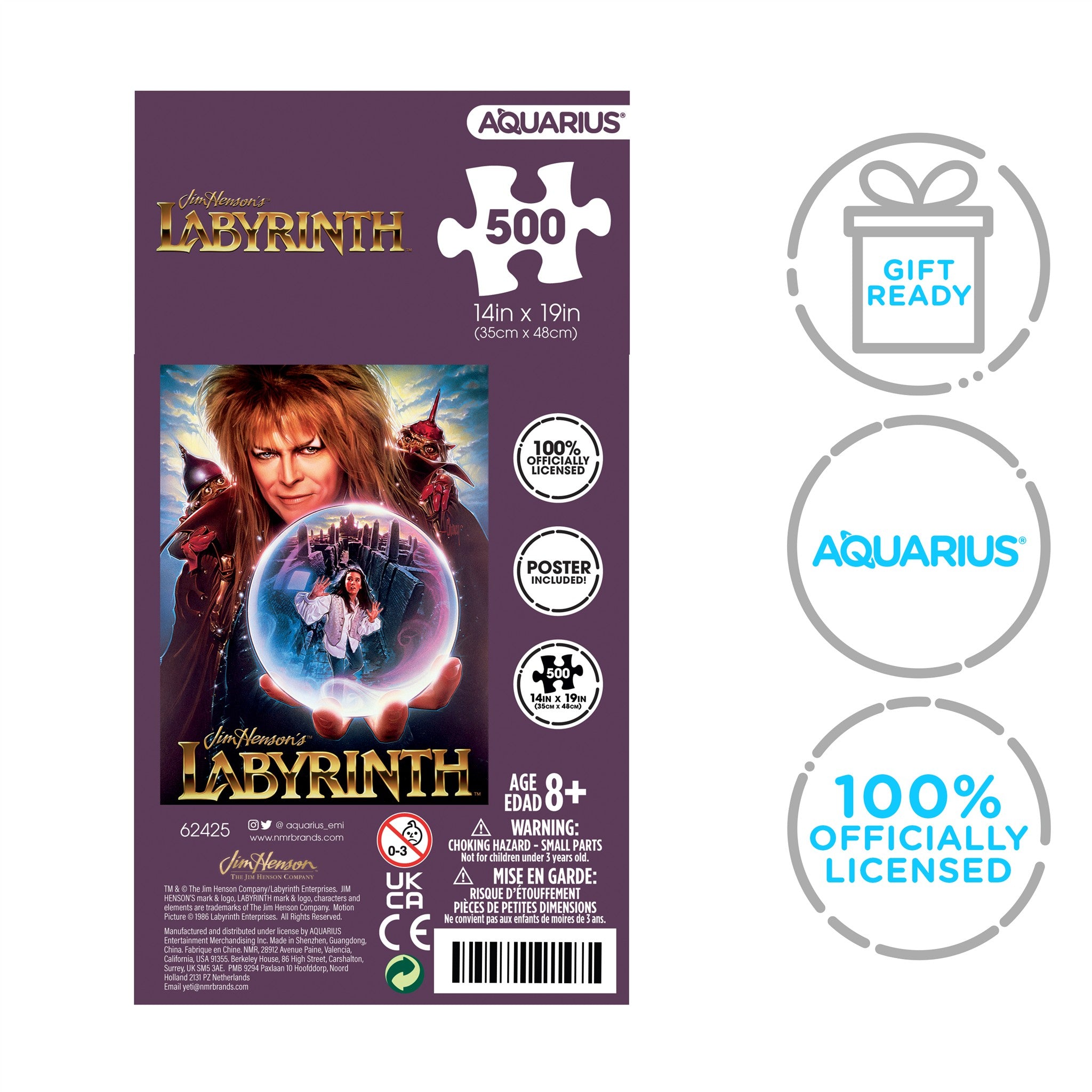 Labyrinth One Sheet 500 Piece Puzzle