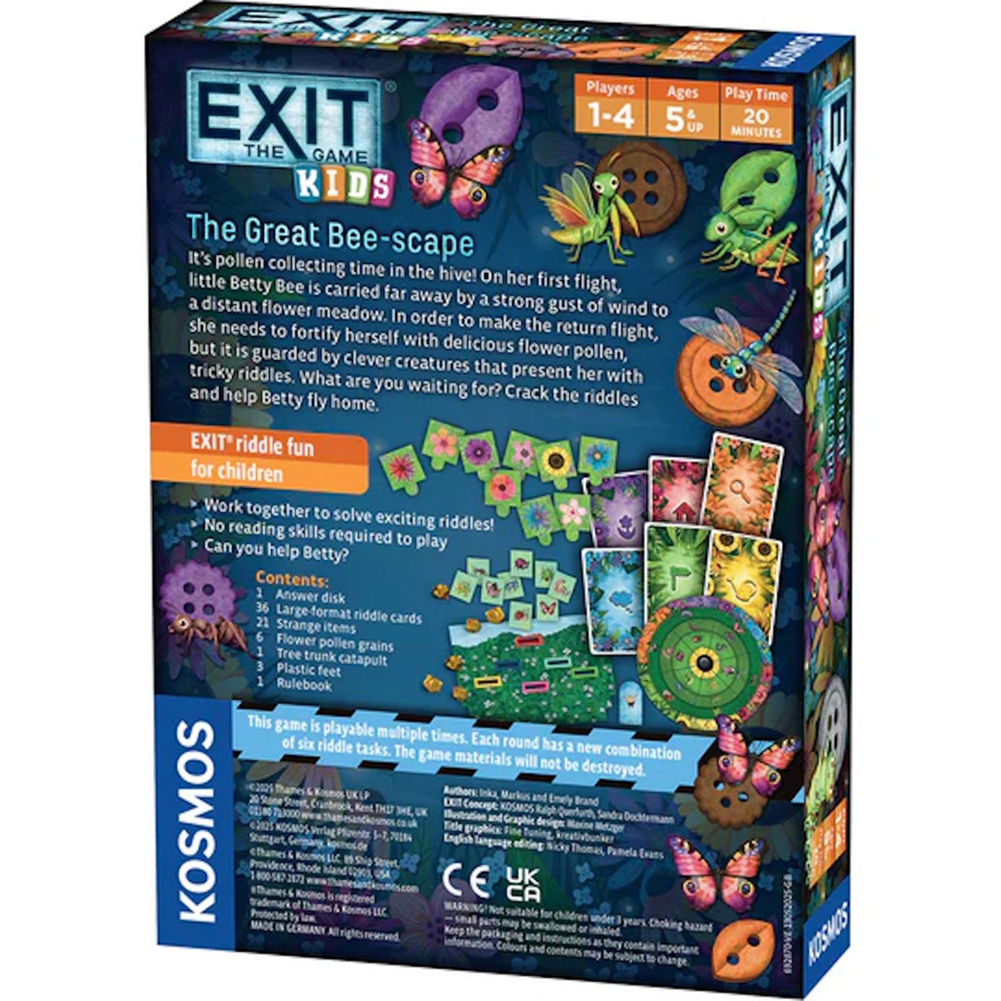 EXIT The Game Kids The Great Bee-scape L1