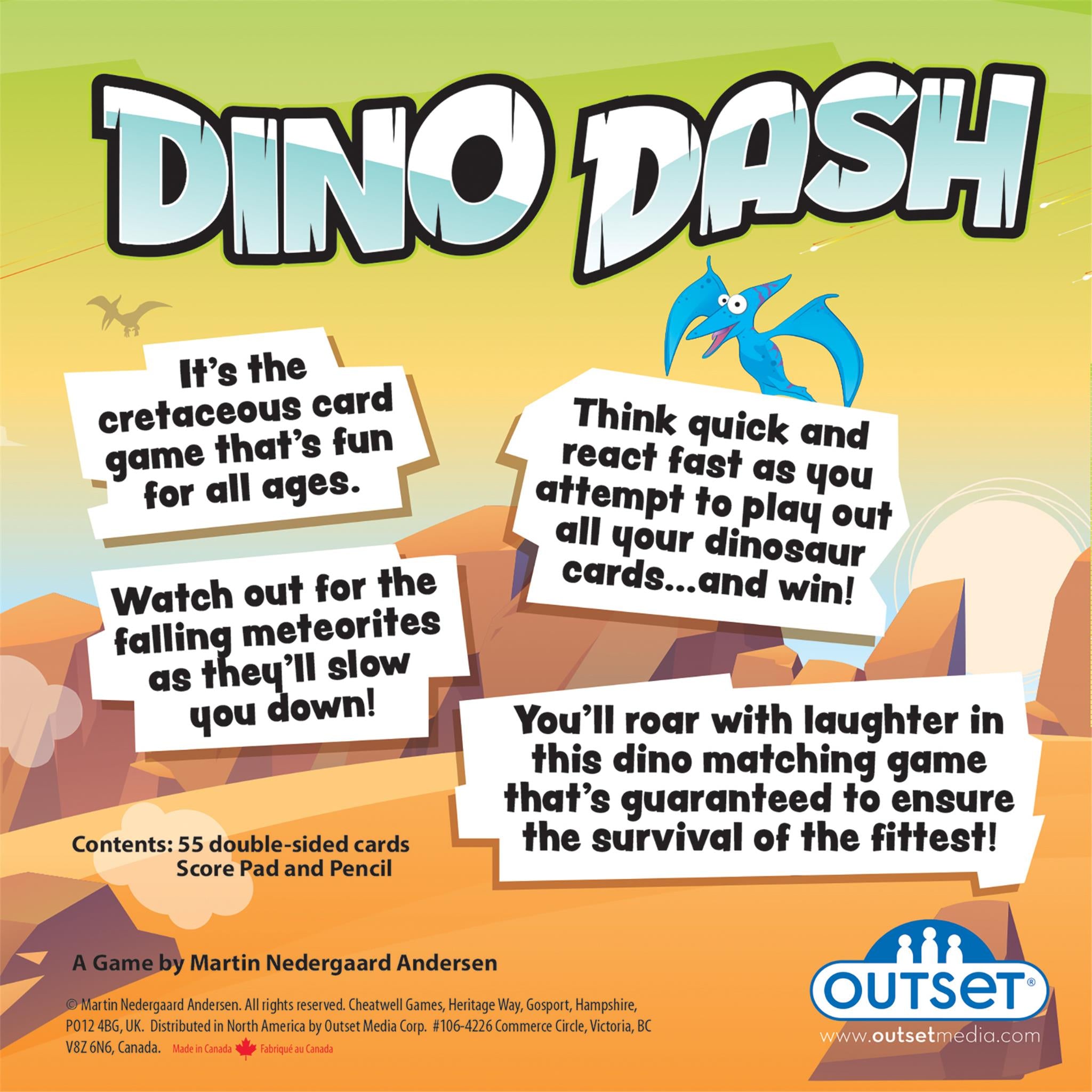 Dino Dash - Calendar Club Canada