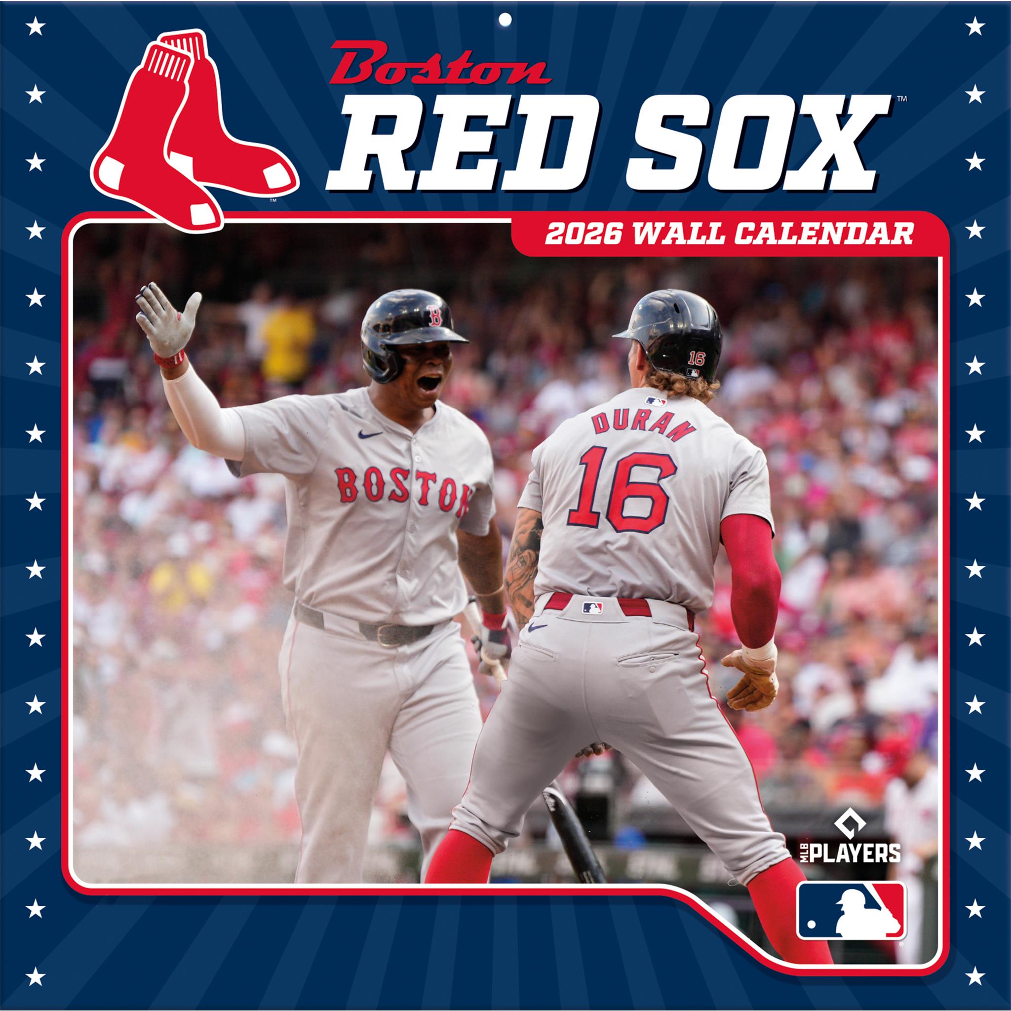 MLB Boston Red Sox 2026 Wall Calendar