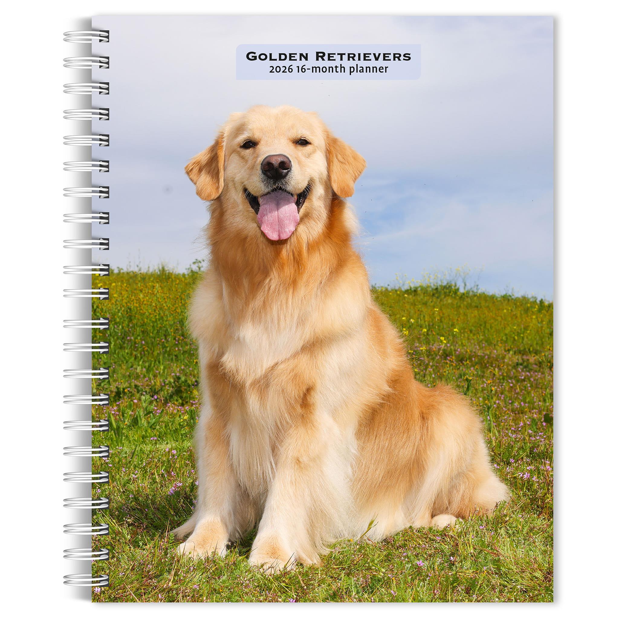 Golden Retrievers 2026 Engagement Calendar - Online Only