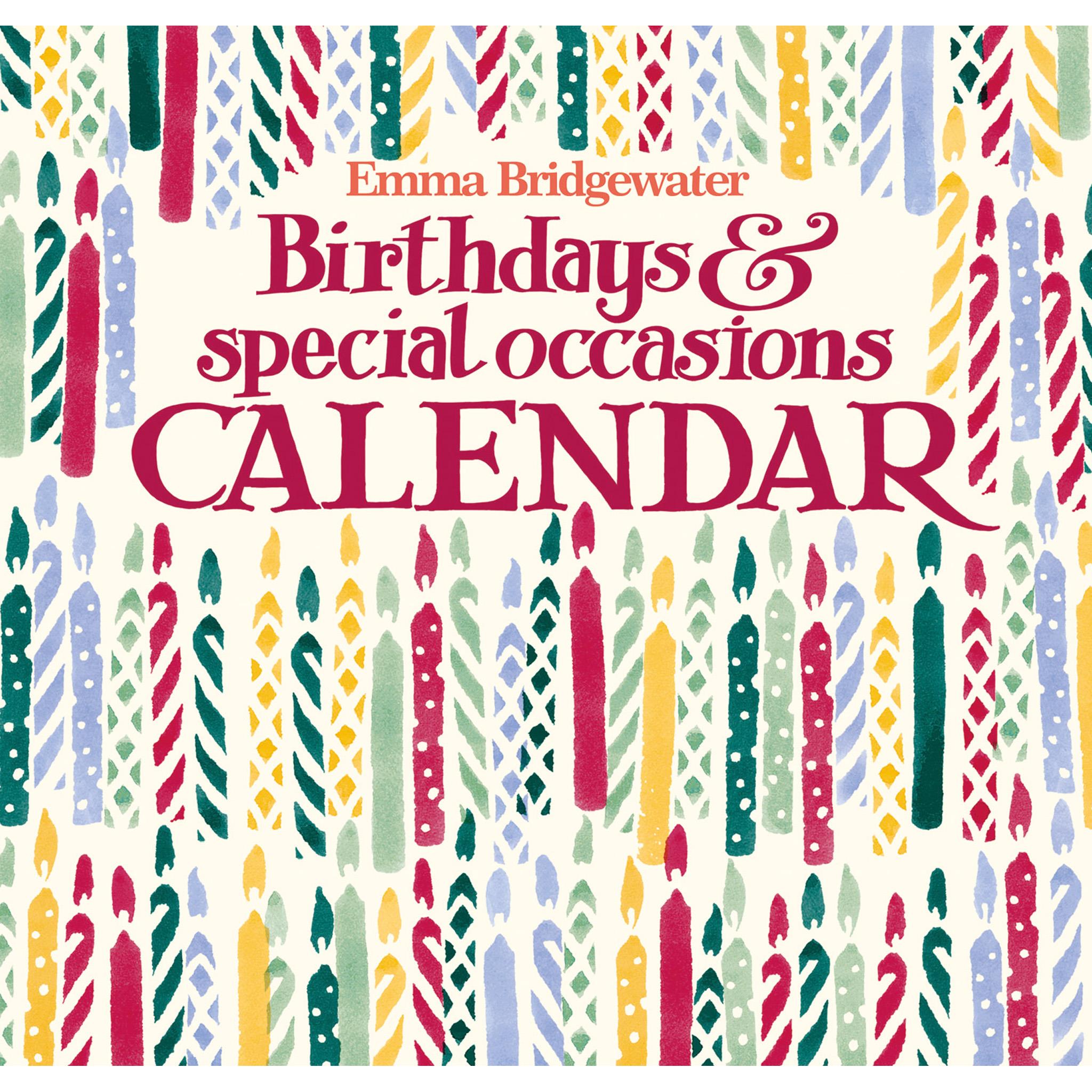 Emma Bridgewater Birthday and Special Occasions (Undated) Mini Calendar