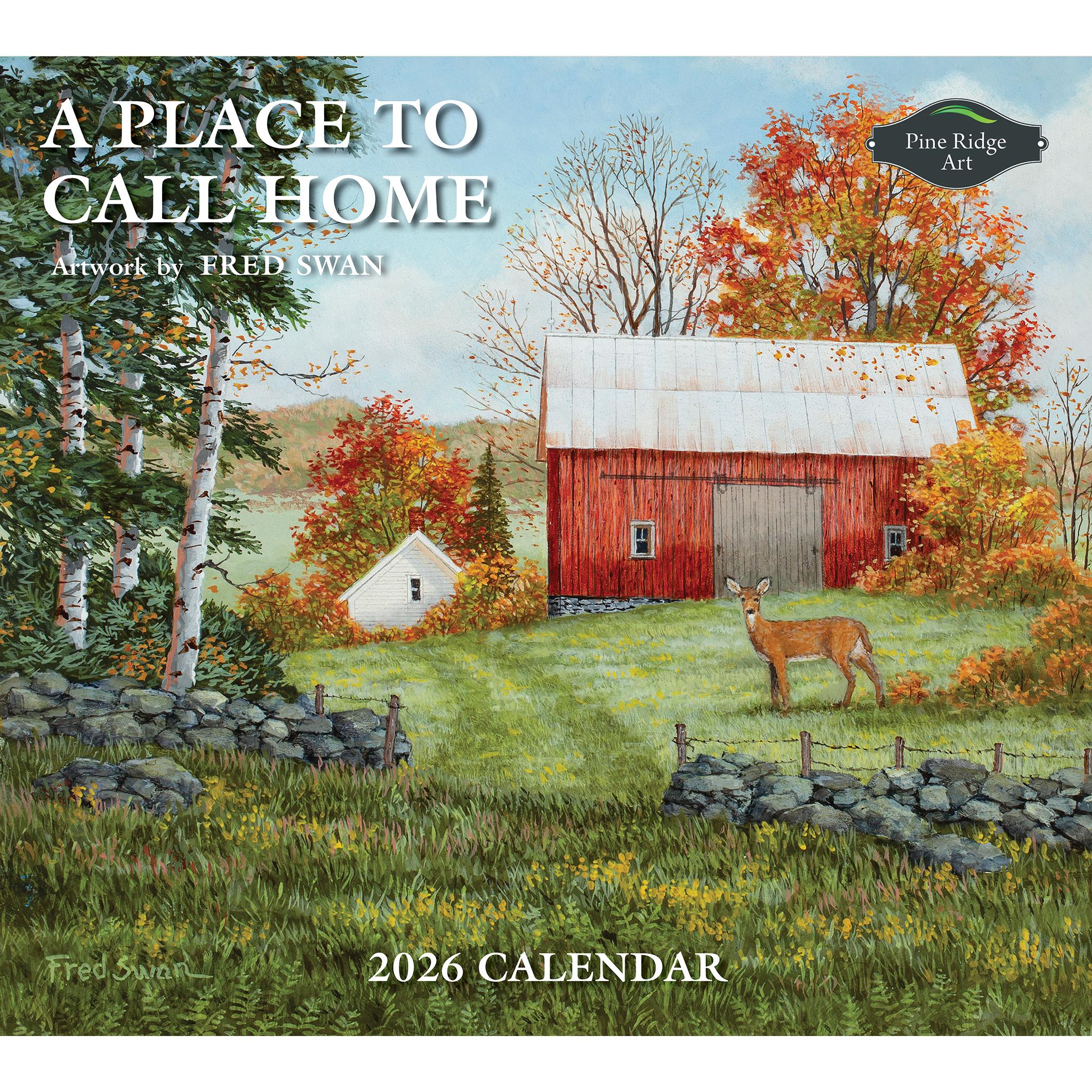 Place To Call Home 2026 Wall Calendar - Online Only