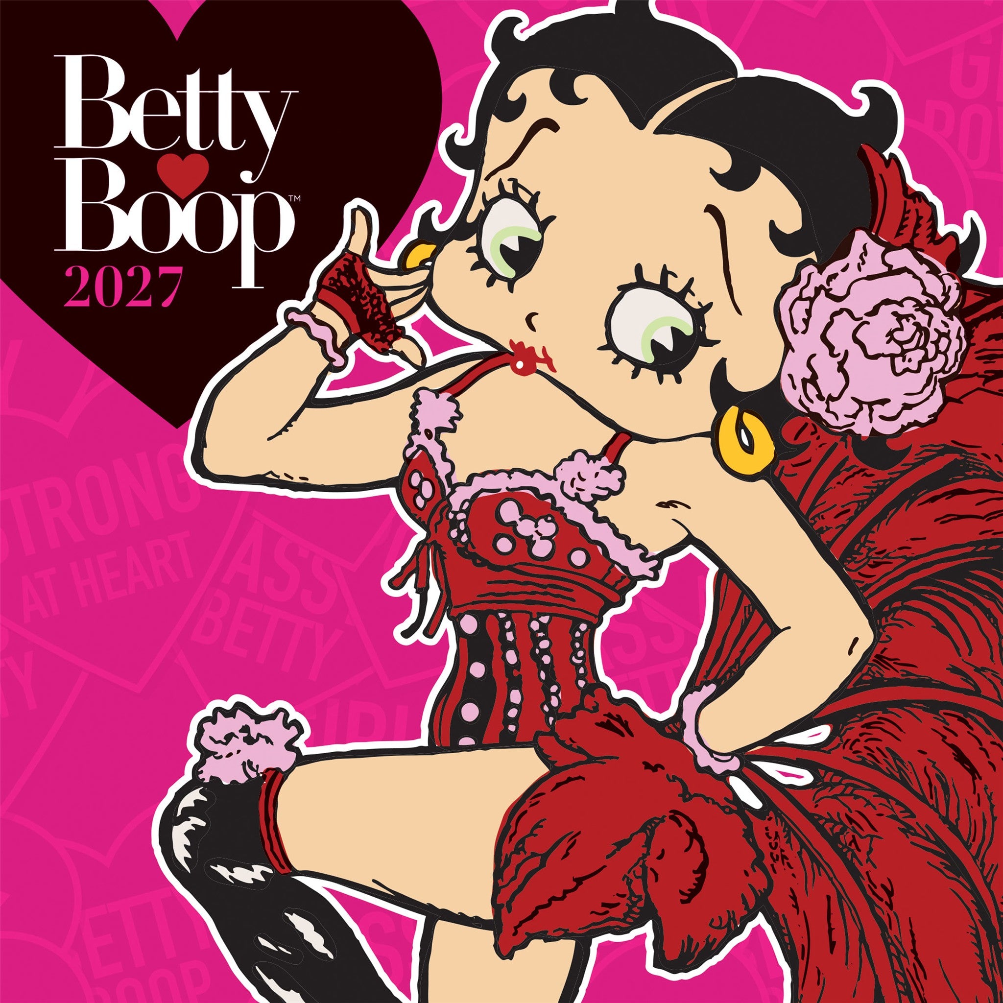 Betty Boop 2027 Mini Calendar