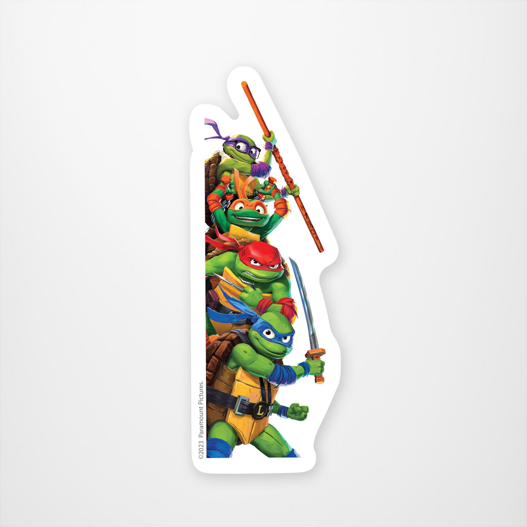 Teenage Mutant Ninja Turtle (TMNT) M1 Group Vinyl Sticker