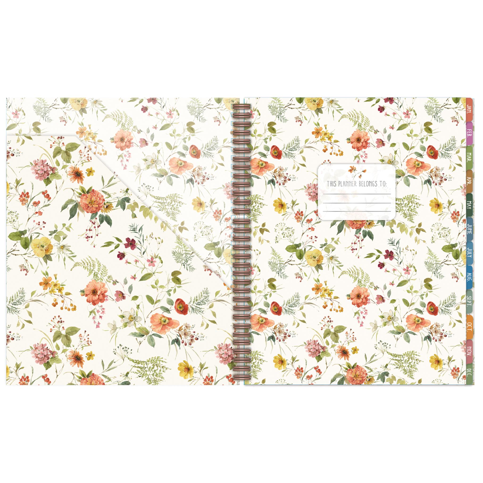 Watercolor Wonder 2025-2026 Engagement Calendar