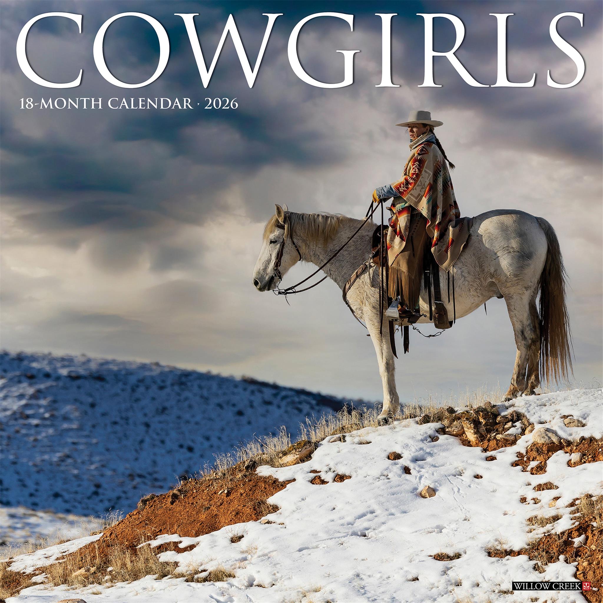 Cowgirls 2026 Wall Calendar - Online Only