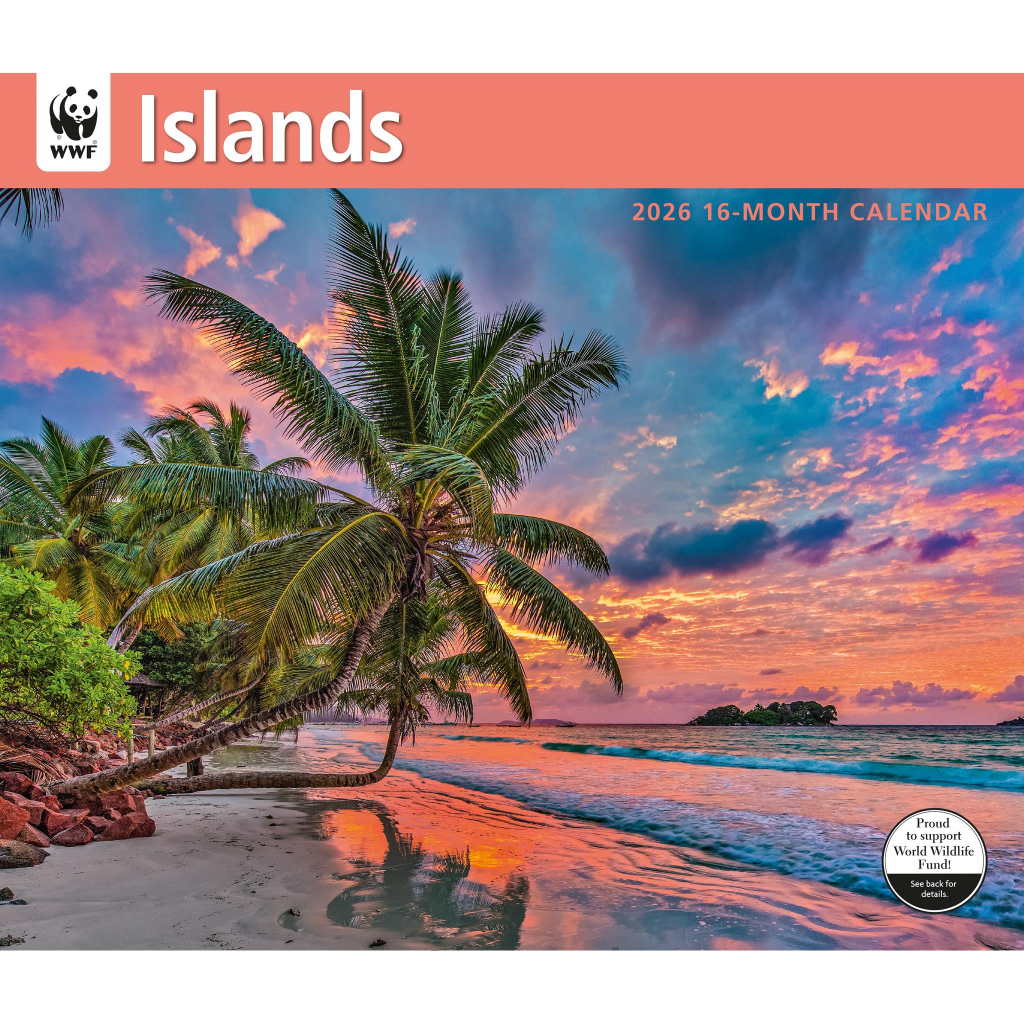 World Wildlife Fund Islands 2026 Wall Calendar - Calendar Club Canada