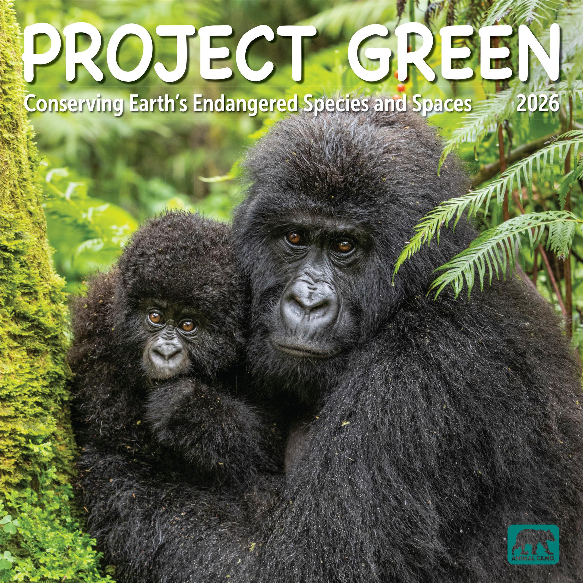 Project Green 2026 Wall Calendar