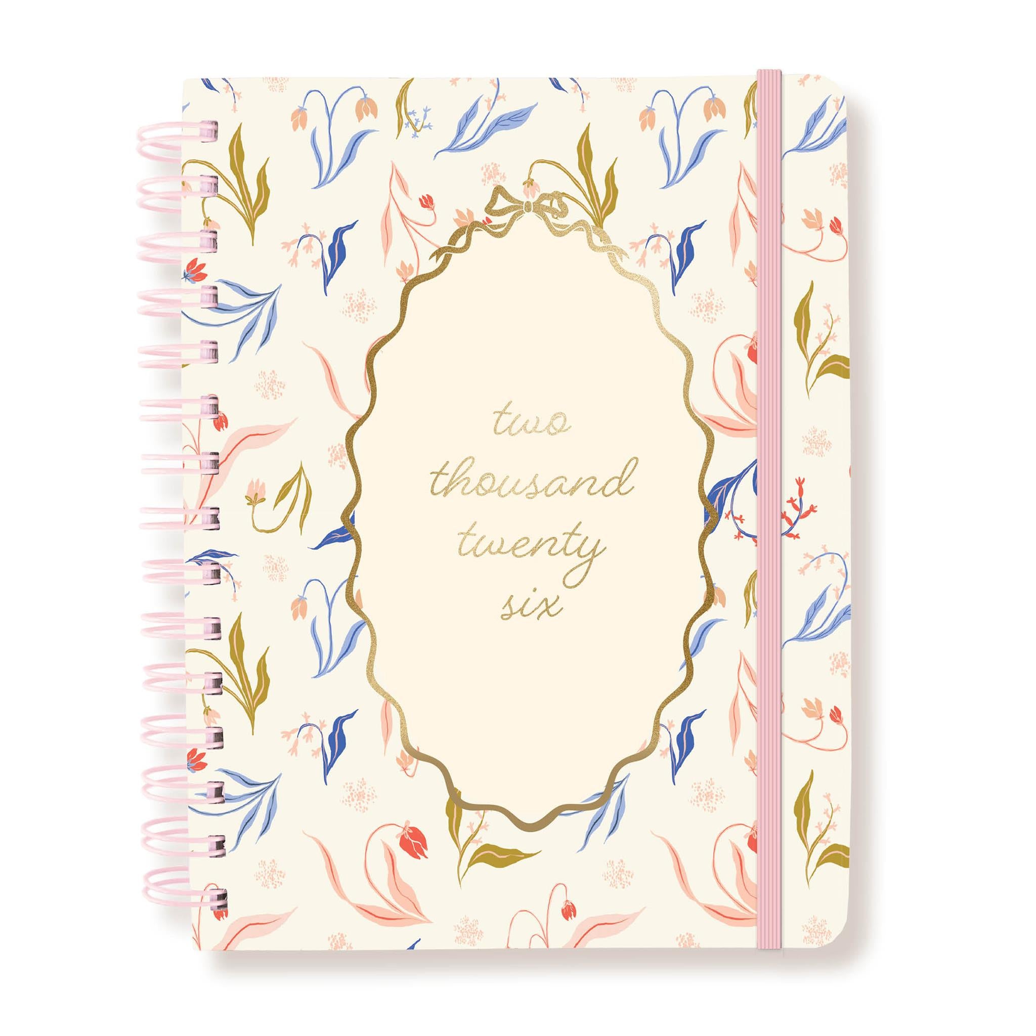 Farmhouse Floral 2025-2026 Engagement Calendar