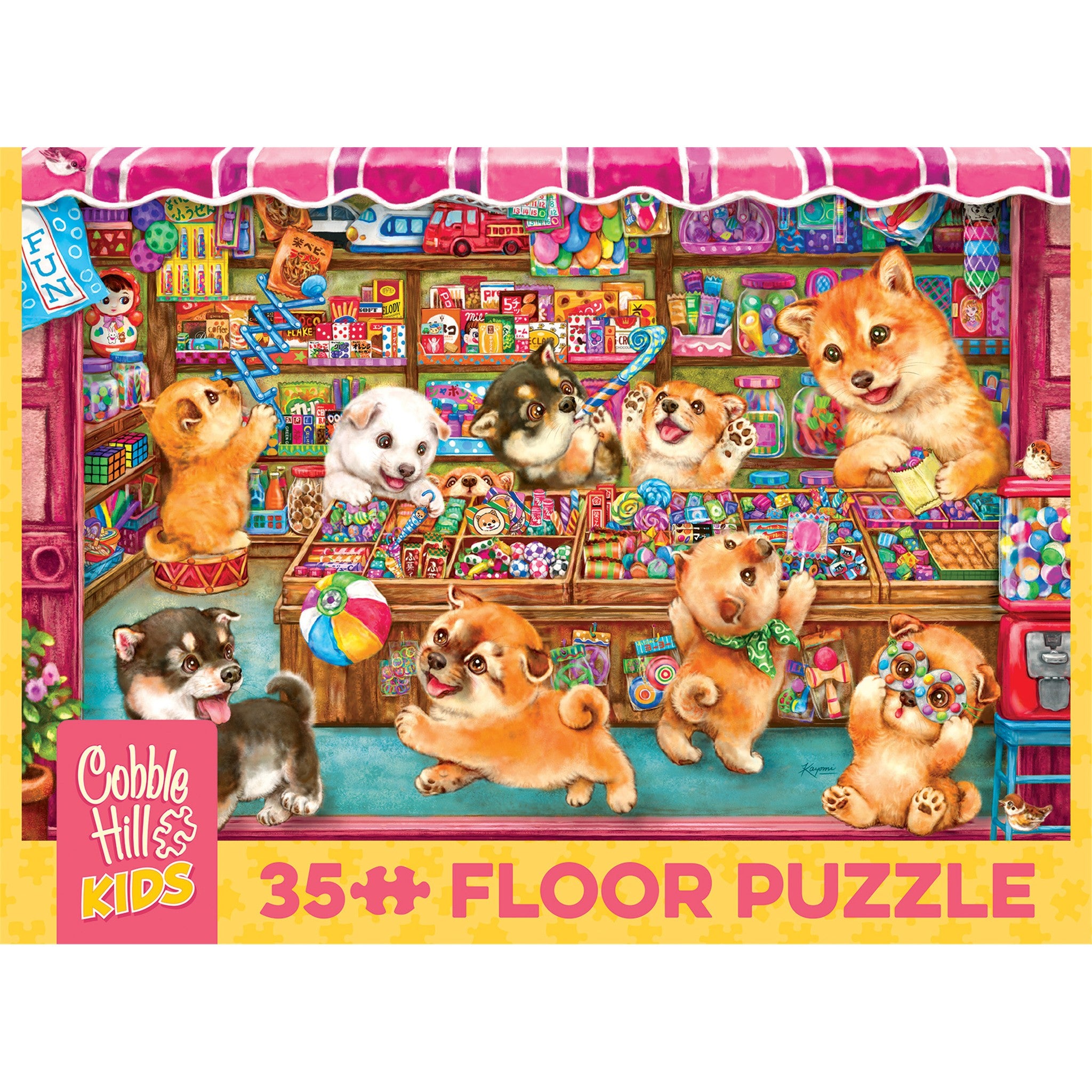 Shiba's Candy Store 35 Piece Floor Puzzle - Online Only