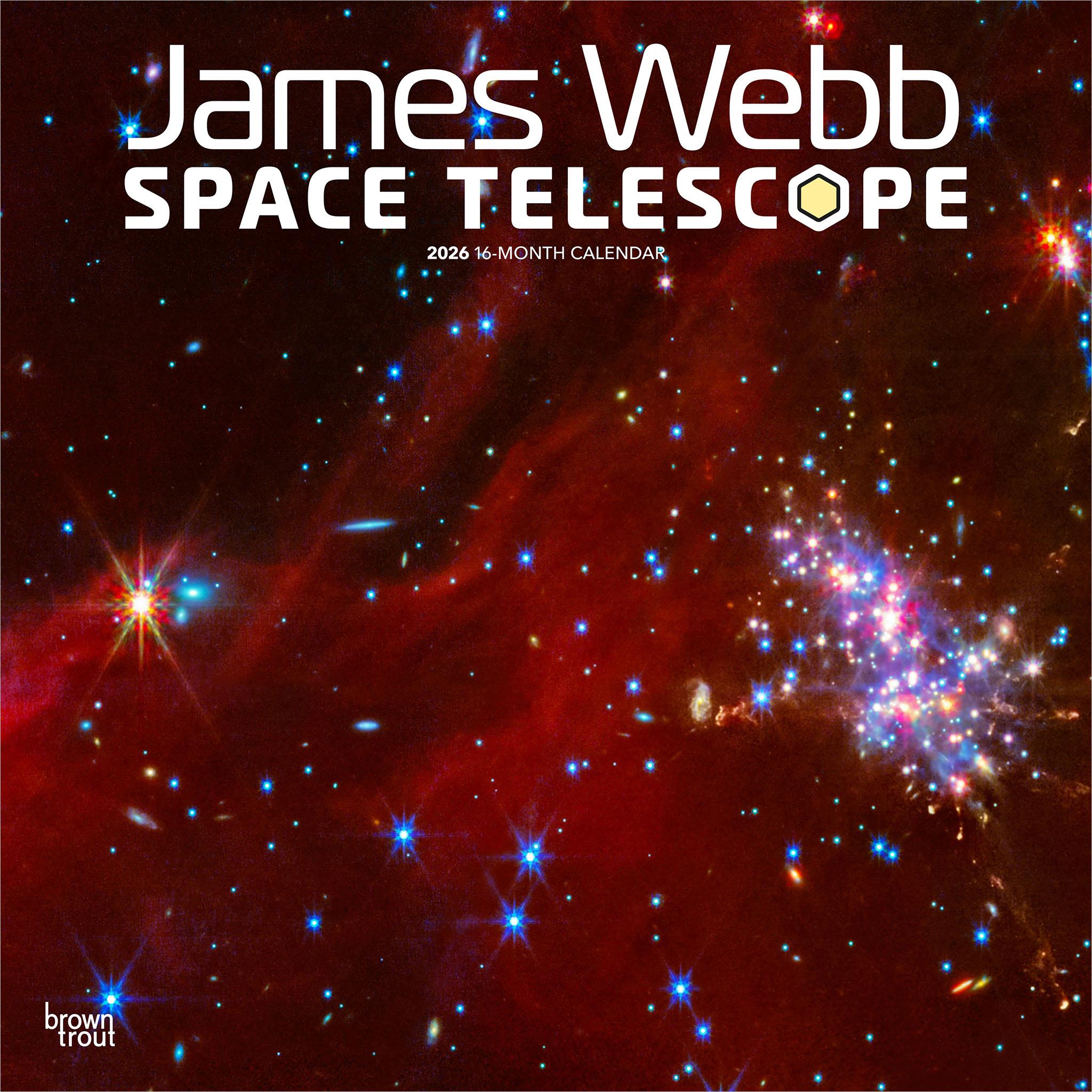 James Webb Space Telescope 2026 Wall Calendar - Online Only