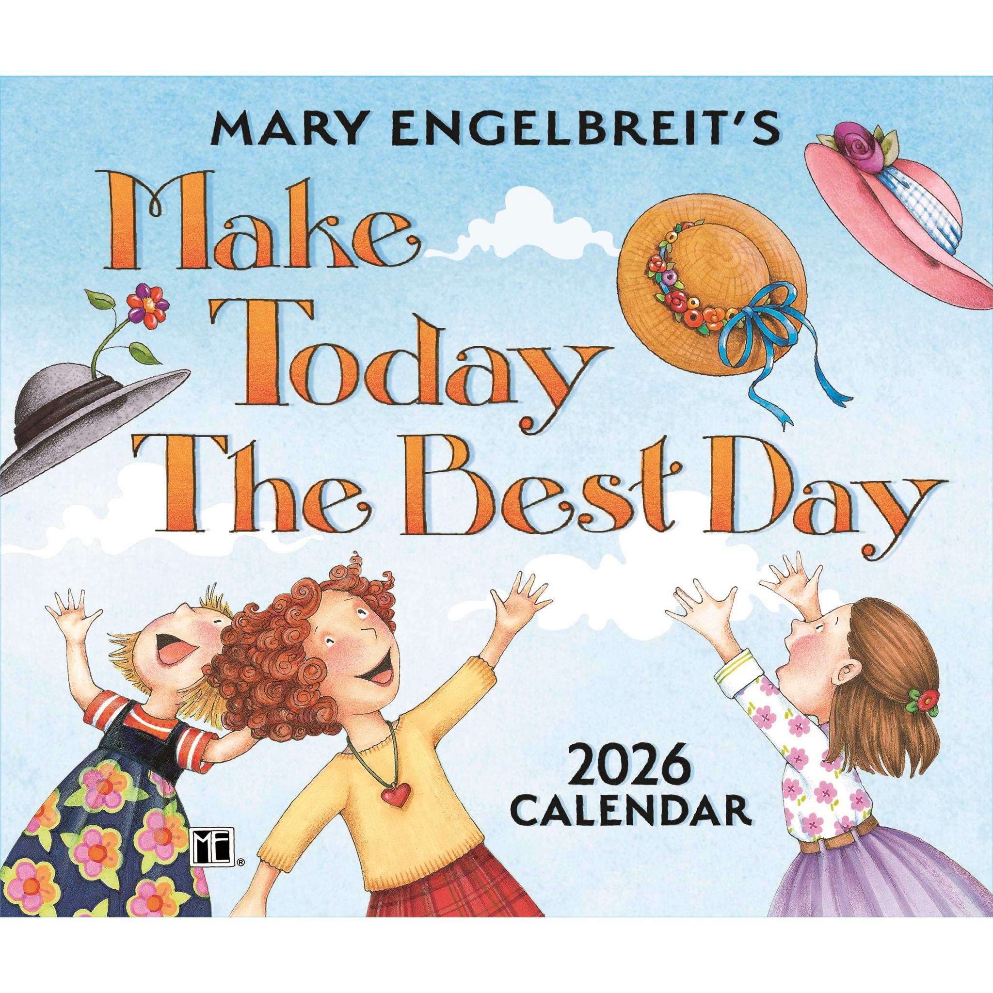 Mary Engelbreits Make Today The Best Day 2026 Box Calendar